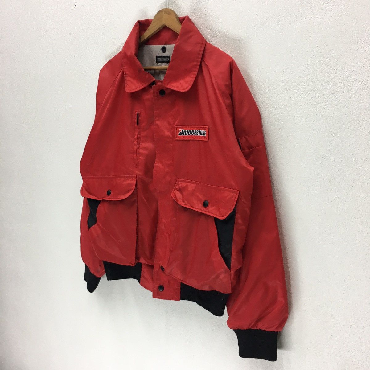 Sports Specialties × Vintage Vintage Bridgestone Big Logo Motorsports Racing Jacket Size US M / EU 48-50 / 2 - 6 Thumbnail