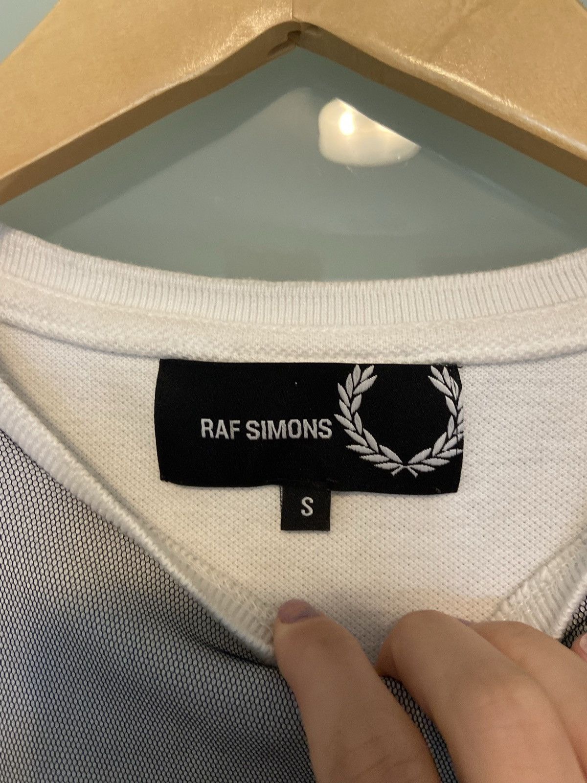 Raf Simons raf simons x Fred perry Cool mesh overlay t shirt Size S / US 4 / IT 40 - 3 Thumbnail