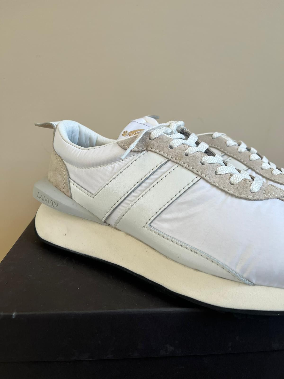 Lanvin o1rshd1 DUP / Q:2 Runner Trainer Sneakers in Multicolor Size US 12 / EU 45 - 10 Thumbnail