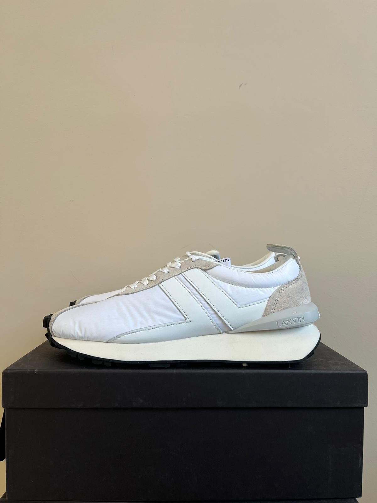Lanvin o1rshd1 DUP / Q:2 Runner Trainer Sneakers in Multicolor Size US 12 / EU 45 - 1 Thumbnail