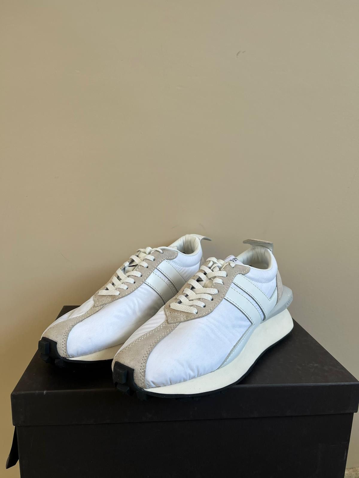 Lanvin o1rshd1 DUP / Q:2 Runner Trainer Sneakers in Multicolor Size US 12 / EU 45 - 5 Thumbnail