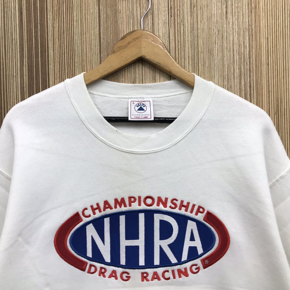 Sports Specialties × Vintage Vintage Championship NHRA Drag Racing Motorsports Sweatshirt Size US M / EU 48-50 / 2 - 2 Thumbnail