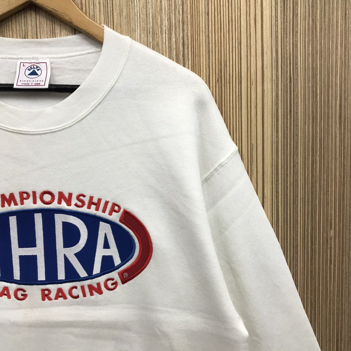 Sports Specialties × Vintage Vintage Championship NHRA Drag Racing Motorsports Sweatshirt Size US M / EU 48-50 / 2 - 5 Thumbnail