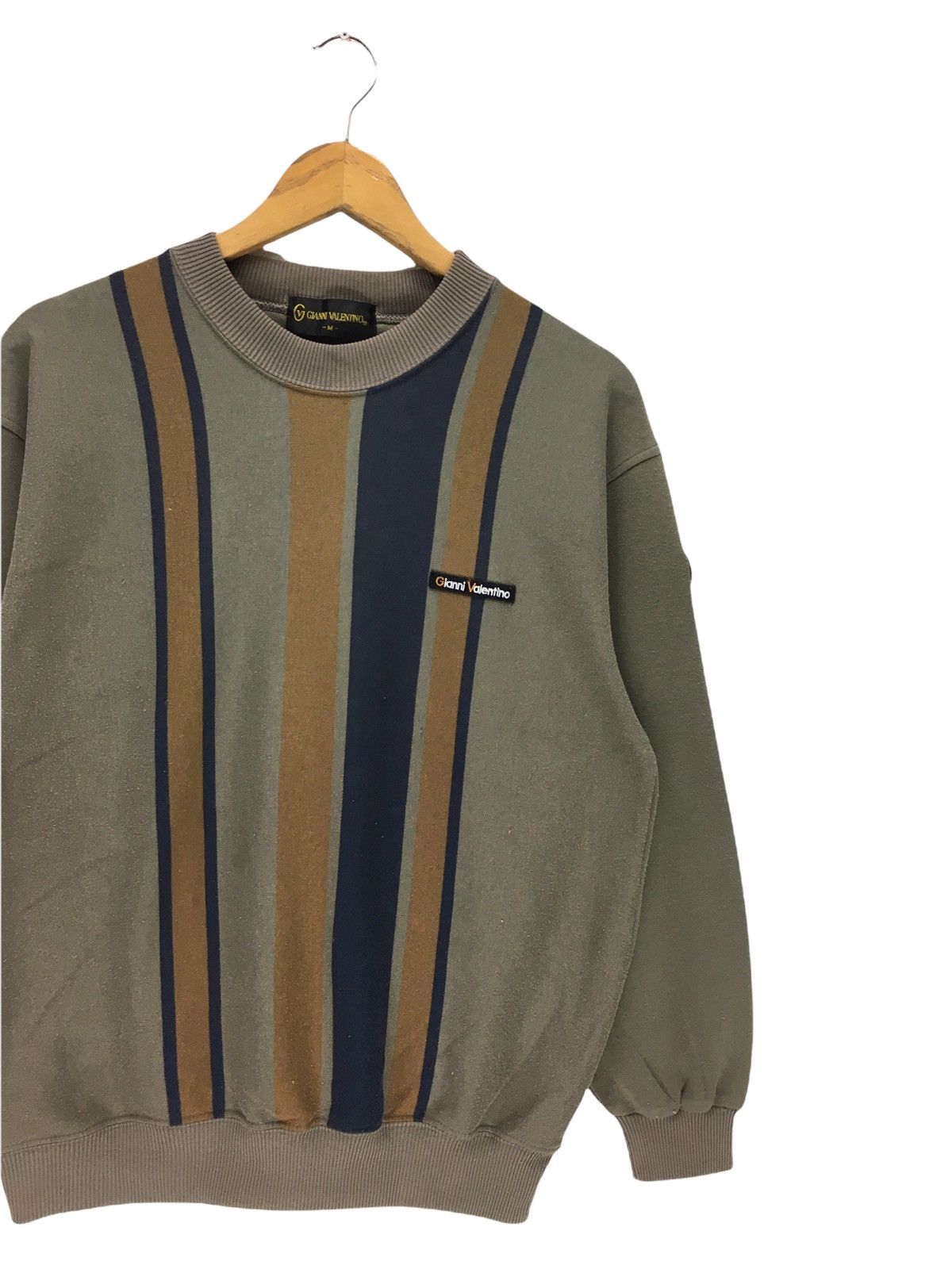 Designer × Gianni Valentino × Valentino Vintage Gianni Valentino Nice Design Sweatshirt Size US M / EU 48-50 / 2 - 4 Thumbnail