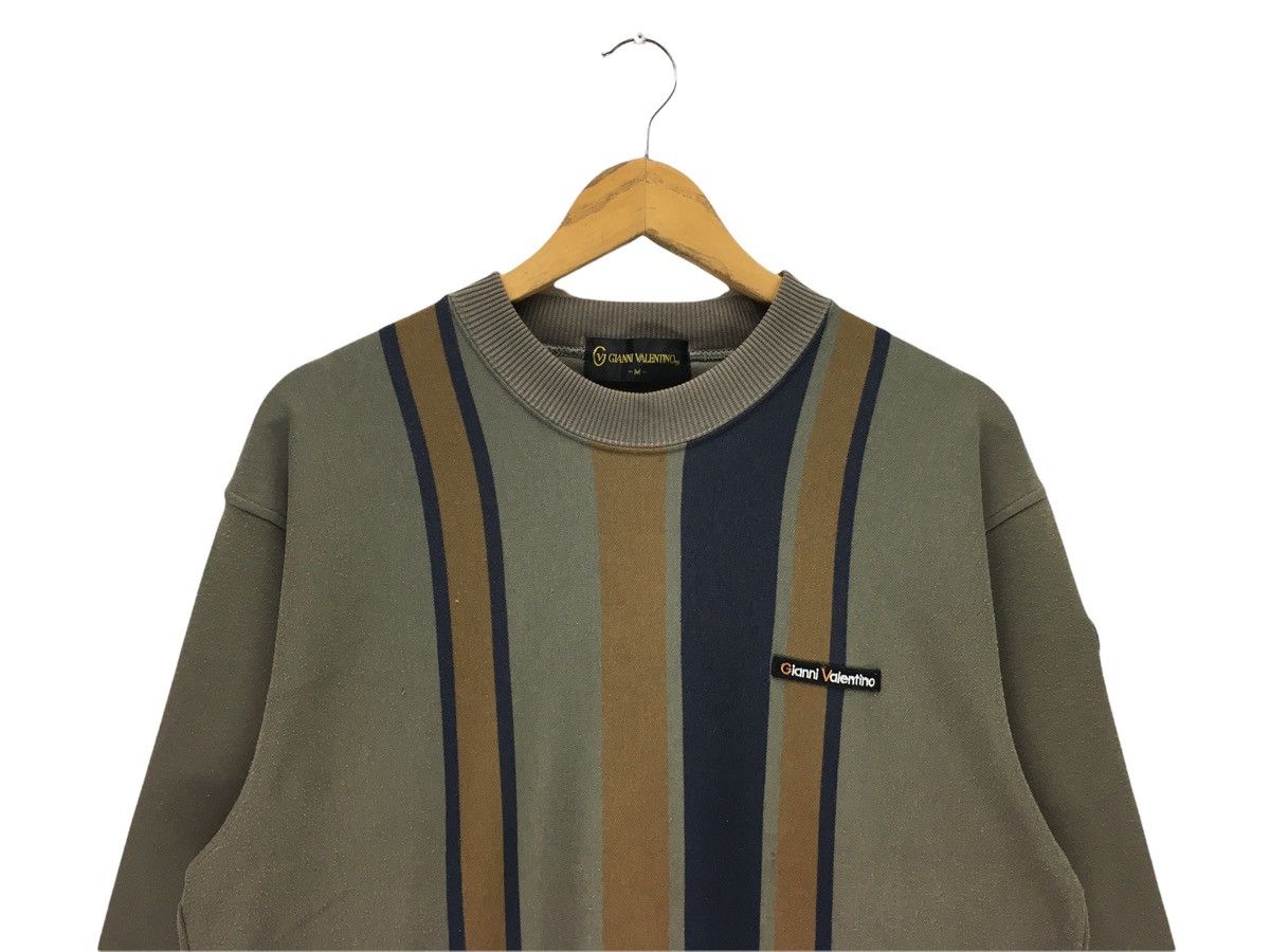 Designer × Gianni Valentino × Valentino Vintage Gianni Valentino Nice Design Sweatshirt Size US M / EU 48-50 / 2 - 2 Thumbnail