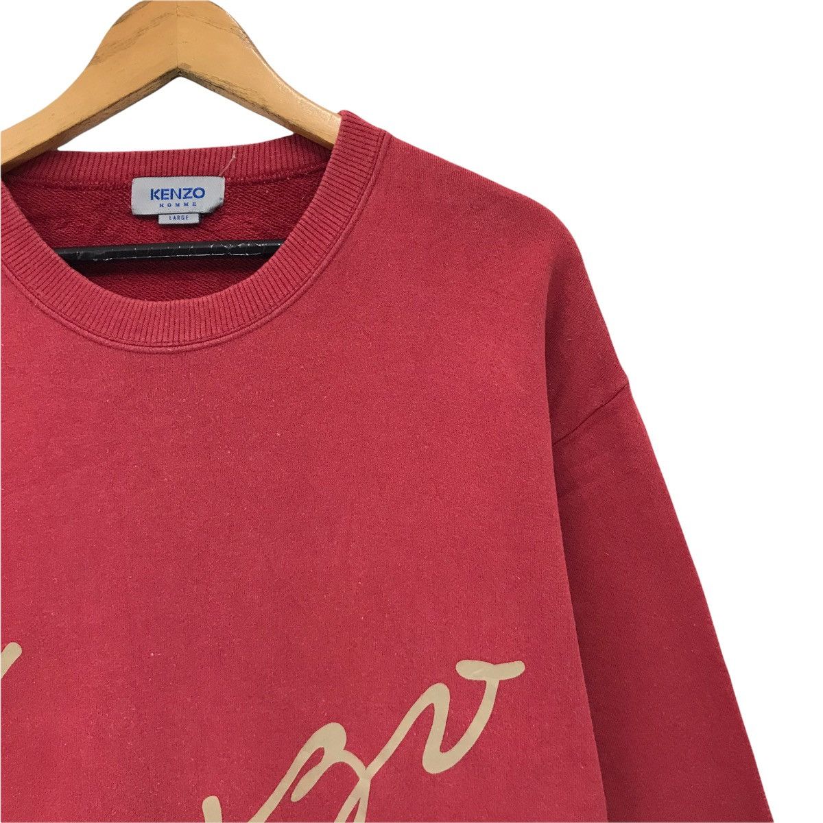 Designer × Kenzo Vintage Kenzo Big Logo Spellout Sweatshirt Size US M / EU 48-50 / 2 - 4 Thumbnail