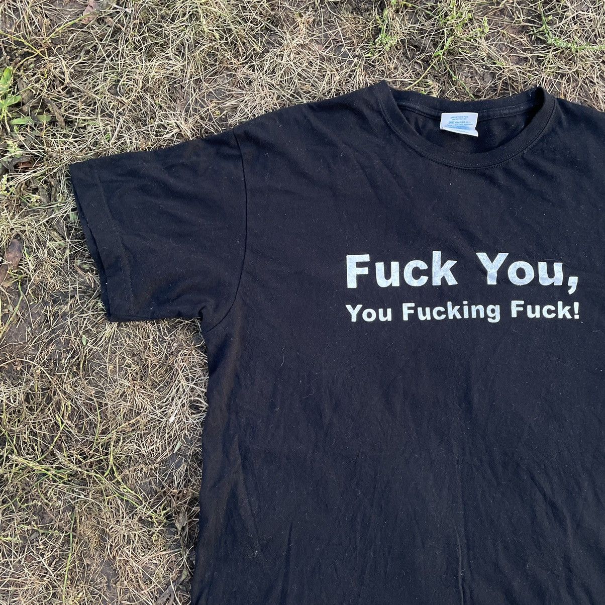 Vintage Vintage Y2K ADULT “ Fu🗯clothes You Fu🗯king Fu🗯k “ Humor Size US L / EU 52-54 / 3 - 3 Thumbnail