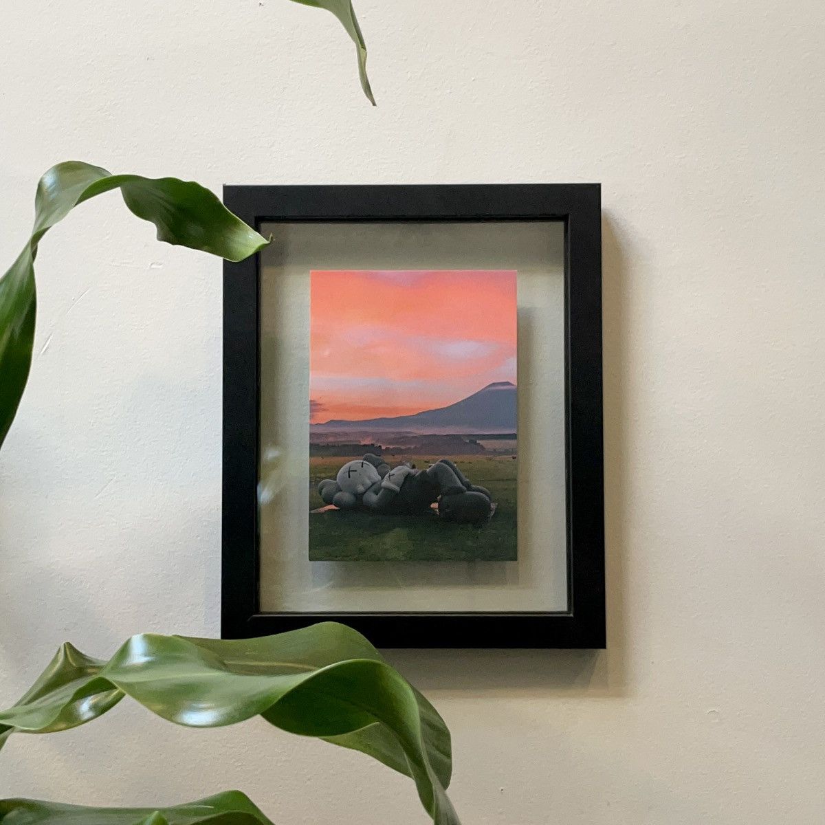 image of Kaws Mount Fuji Holiday Poster in Black, Men's