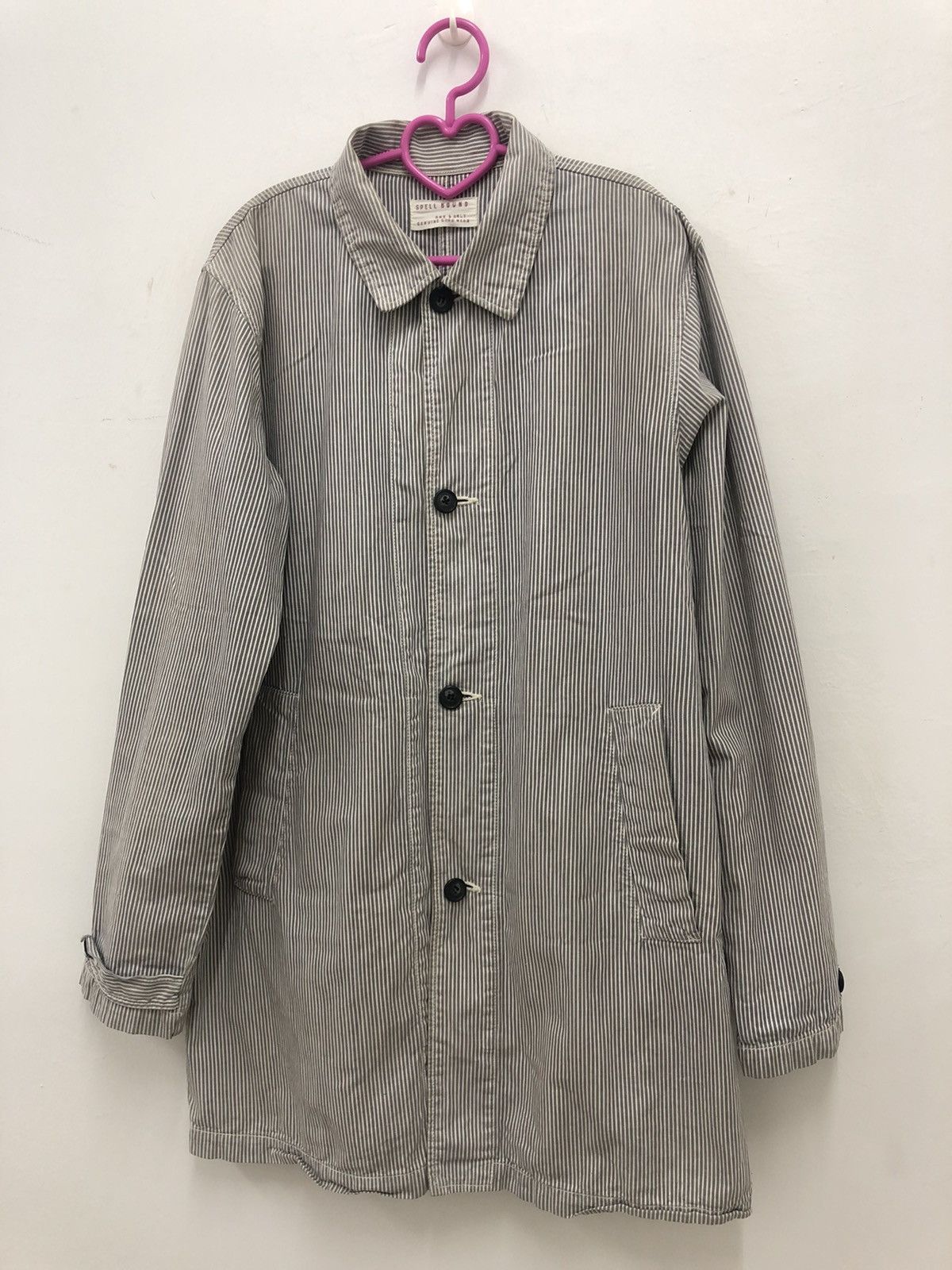 image of Spellbound Domingo Co Japan Jacket in Grey, Men's (Size Large)