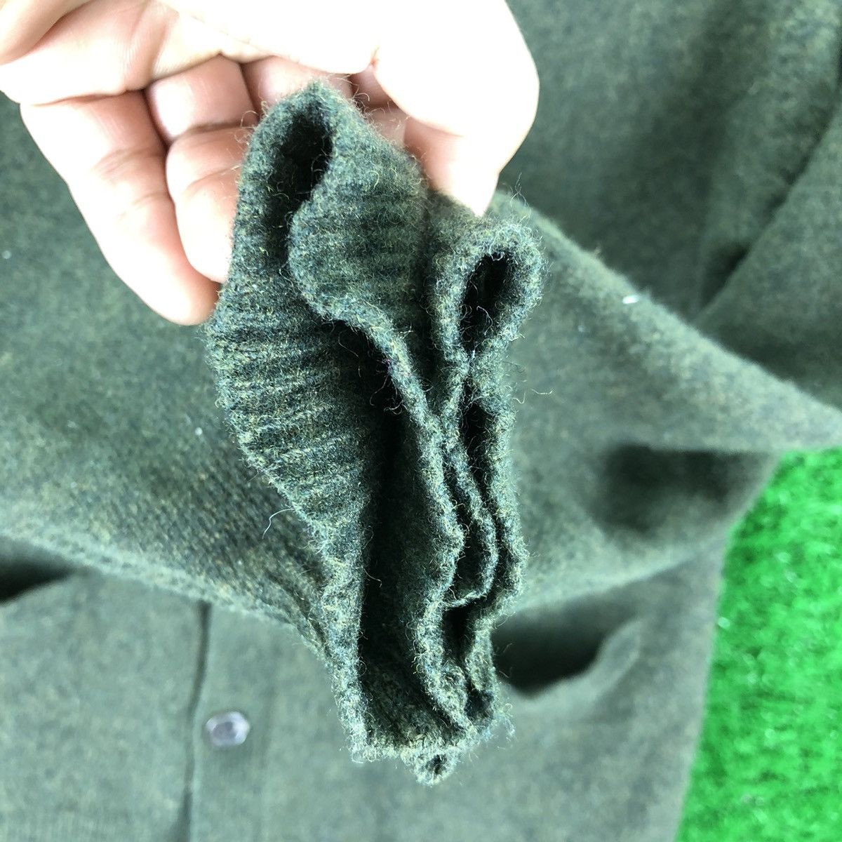 Uniqlo Vintage 90's Uniqlo Wool Cardigan Button up Size XXS / US 00 / IT 34 - 9 Thumbnail