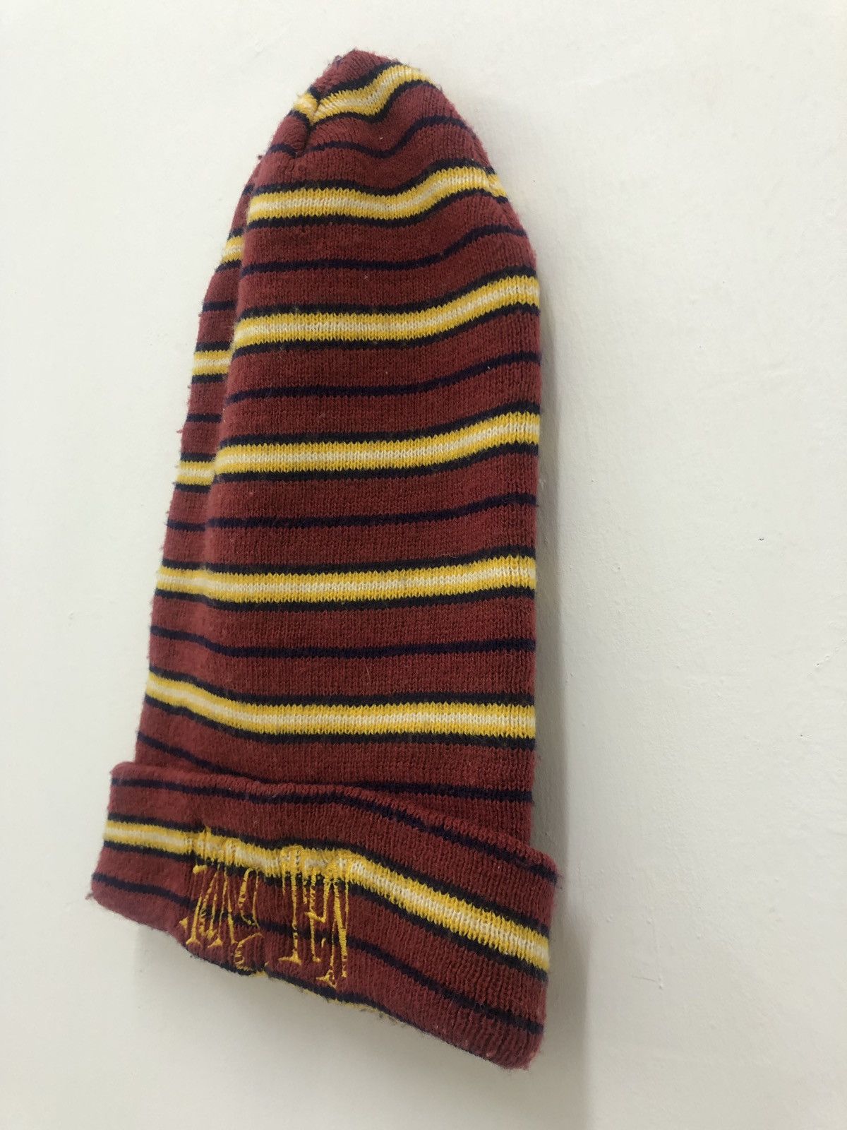 Hang Ten Rare Vintage Hang Ten Striped Beanie Snow Cap Hat Size ONE SIZE - 2 Thumbnail