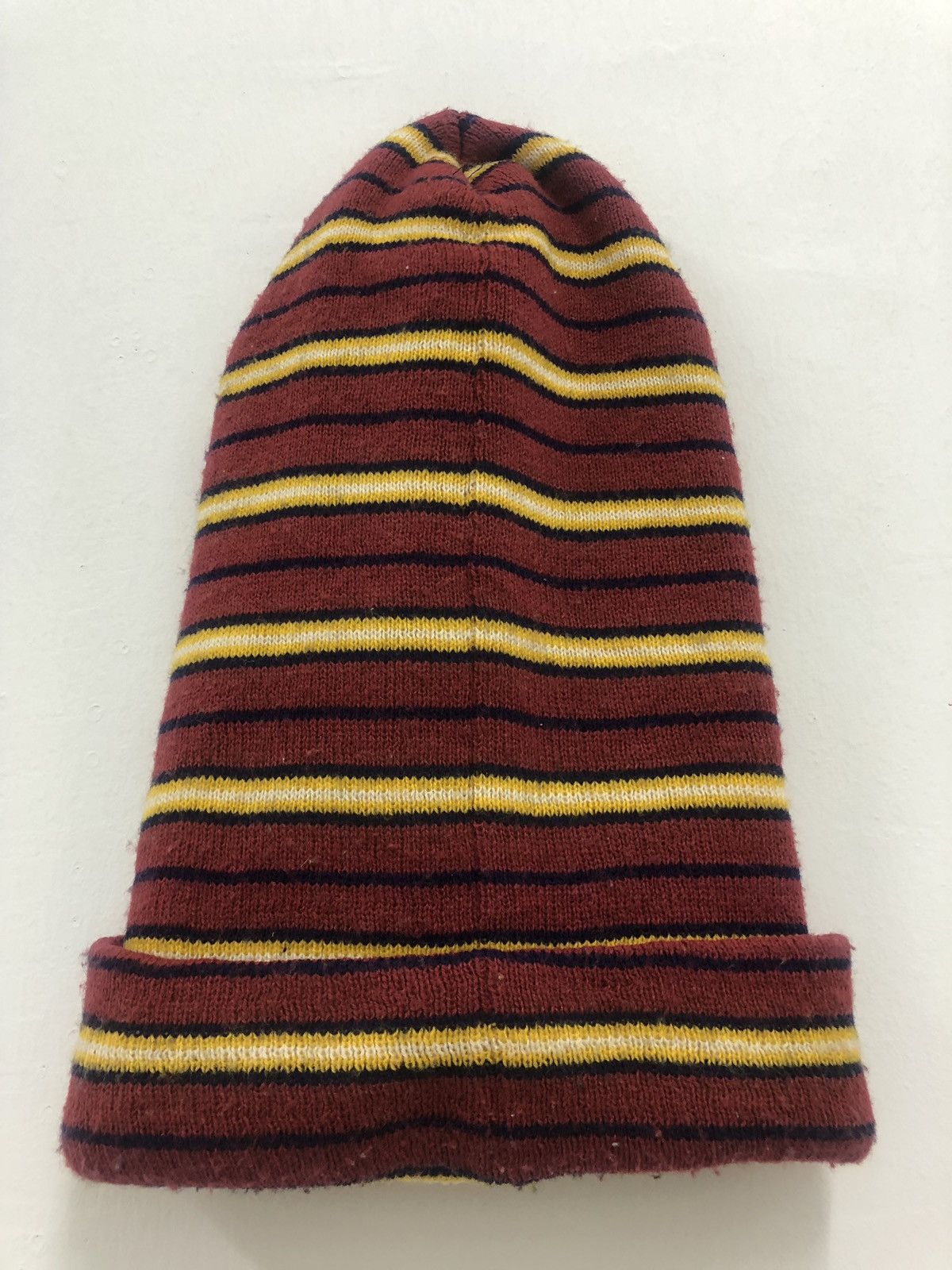 Hang Ten Rare Vintage Hang Ten Striped Beanie Snow Cap Hat Size ONE SIZE - 4 Thumbnail