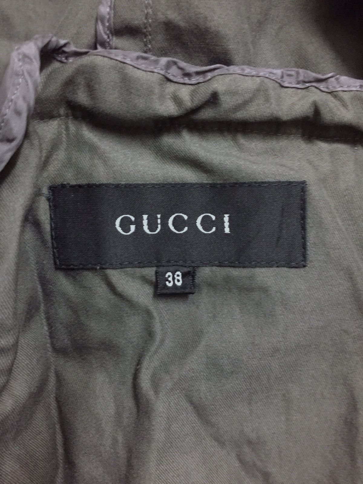 Gucci Gucci Army Green Blazer Size 38L - 3 Thumbnail