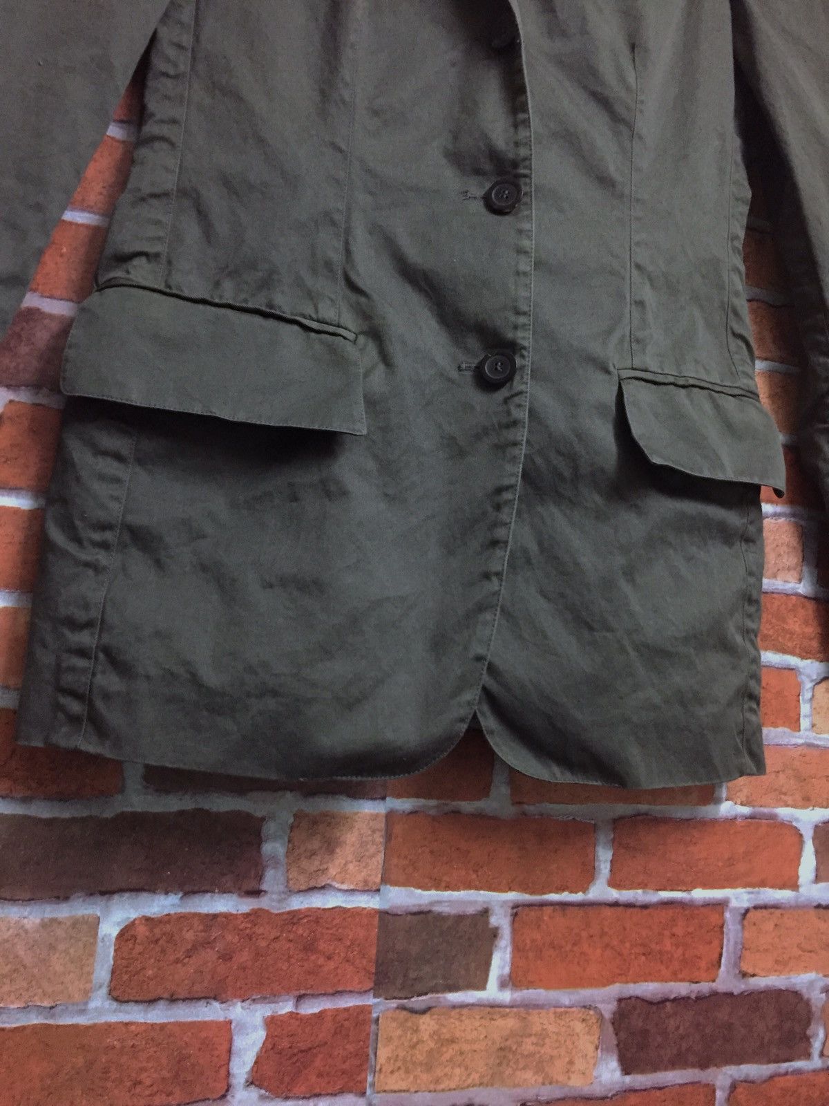 Gucci Gucci Army Green Blazer Size 38L - 8 Thumbnail