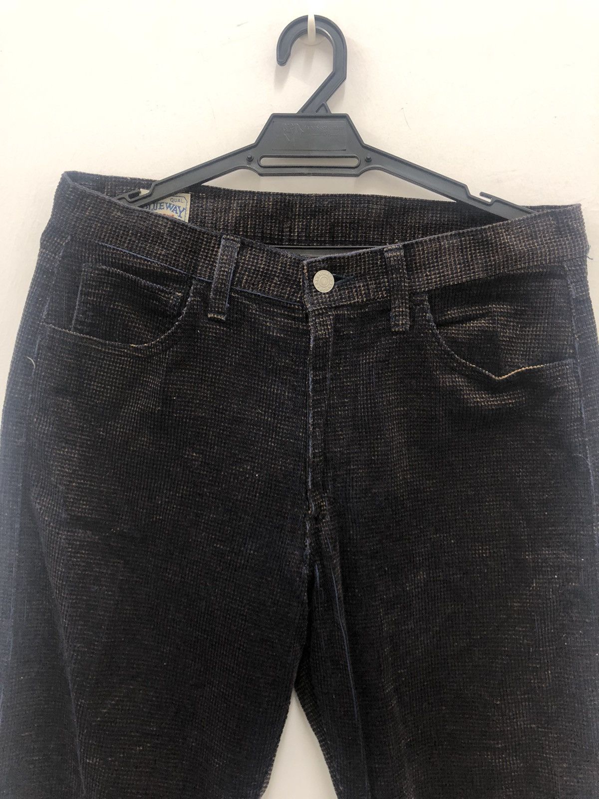 Hysteric Glamour BLUE WAY Jeans Japan Two Tones Colour Corduroy Denim Pant Size US 32 / EU 48 - 2 Thumbnail