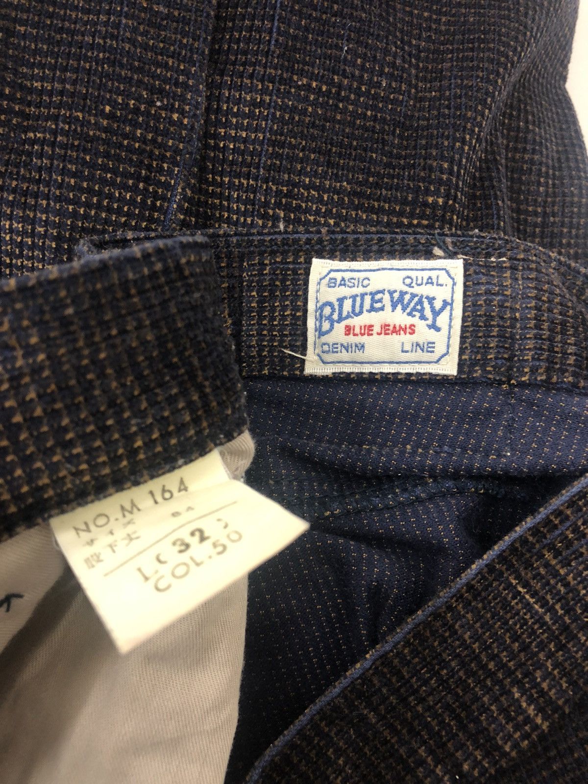 Hysteric Glamour BLUE WAY Jeans Japan Two Tones Colour Corduroy Denim Pant Size US 32 / EU 48 - 3 Thumbnail