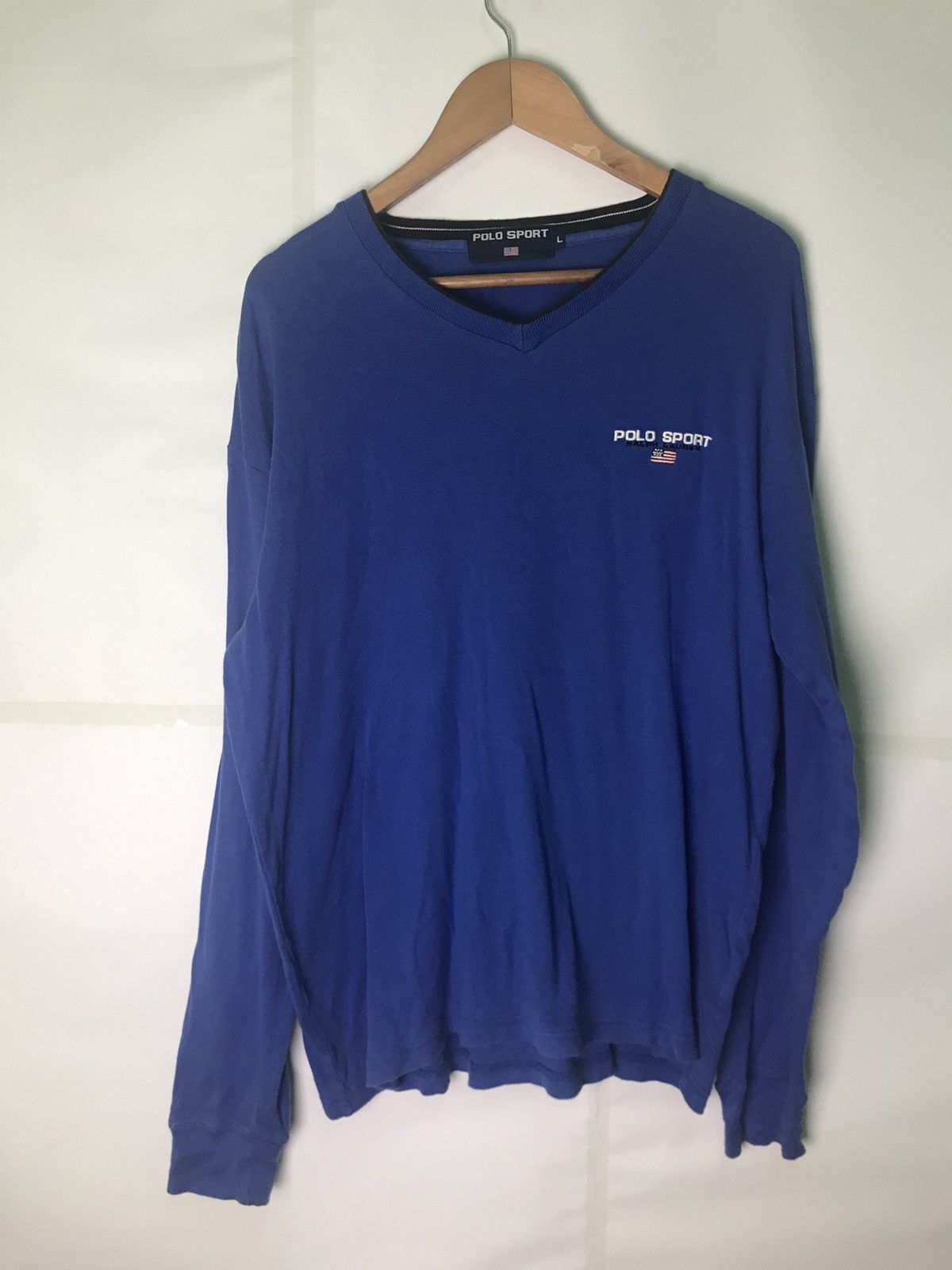 Polo Ralph Lauren × Vintage vintage polo sports tee Size US L / EU 52-54 / 3 - 1 Thumbnail