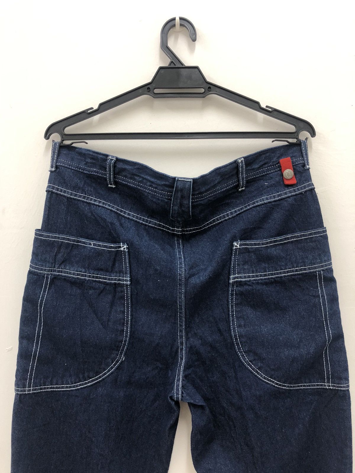Chums Rare Vintage CHUMS Cargo Tactical Pocket Bondage Denim Pant Size US 32 / EU 48 - 10 Thumbnail