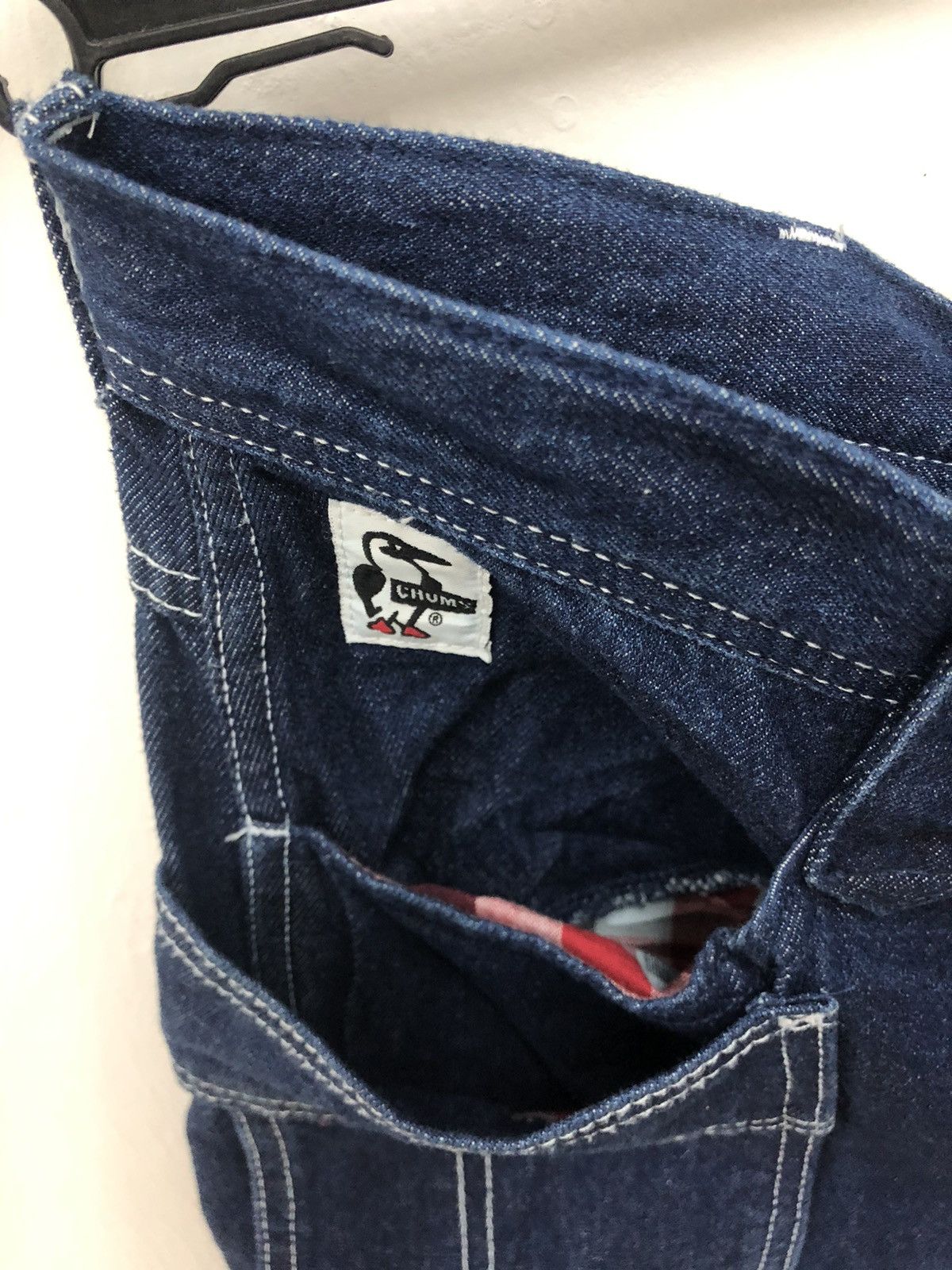 Chums Rare Vintage CHUMS Cargo Tactical Pocket Bondage Denim Pant Size US 32 / EU 48 - 4 Thumbnail