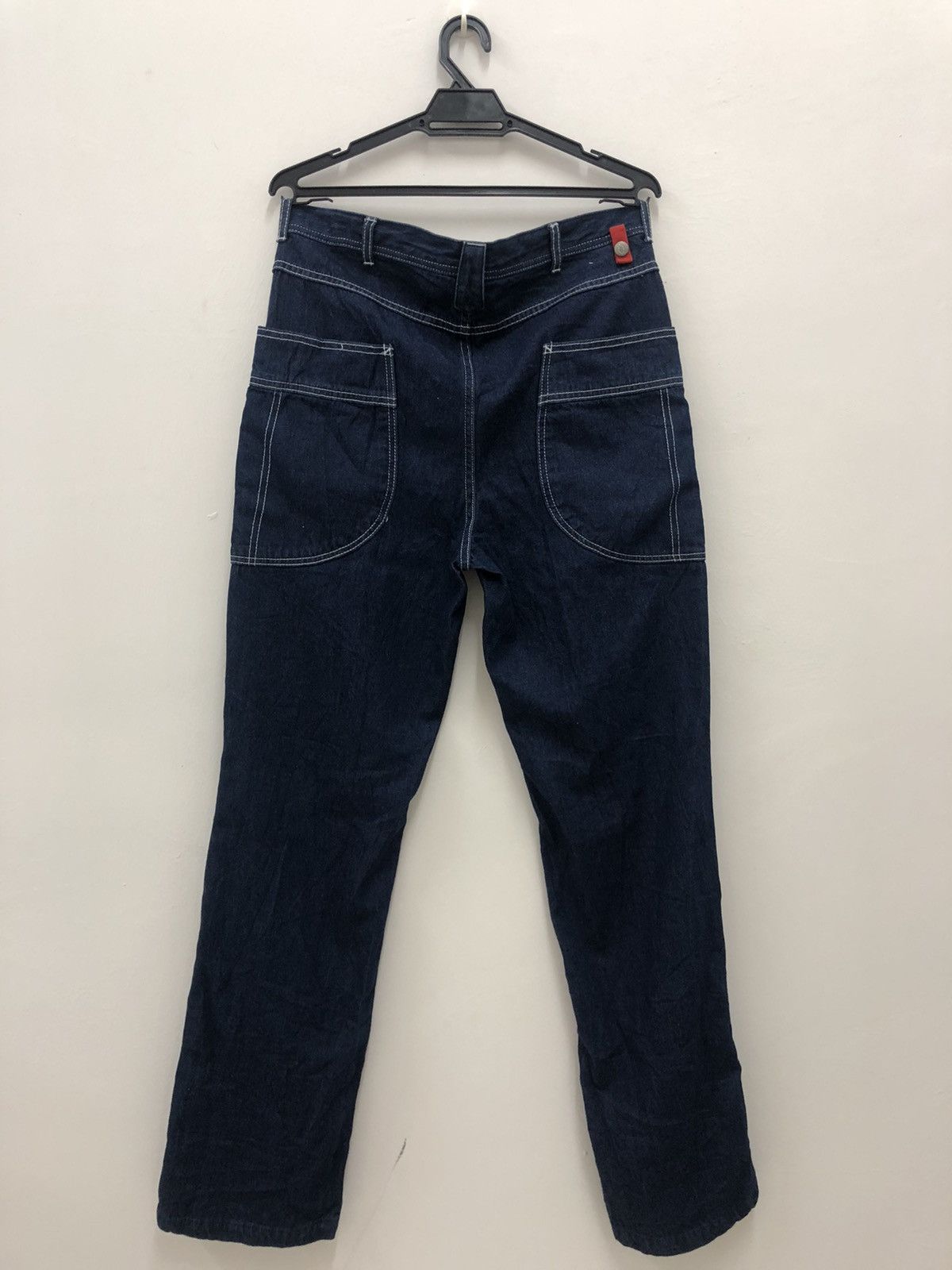 Chums Rare Vintage CHUMS Cargo Tactical Pocket Bondage Denim Pant Size US 32 / EU 48 - 9 Thumbnail