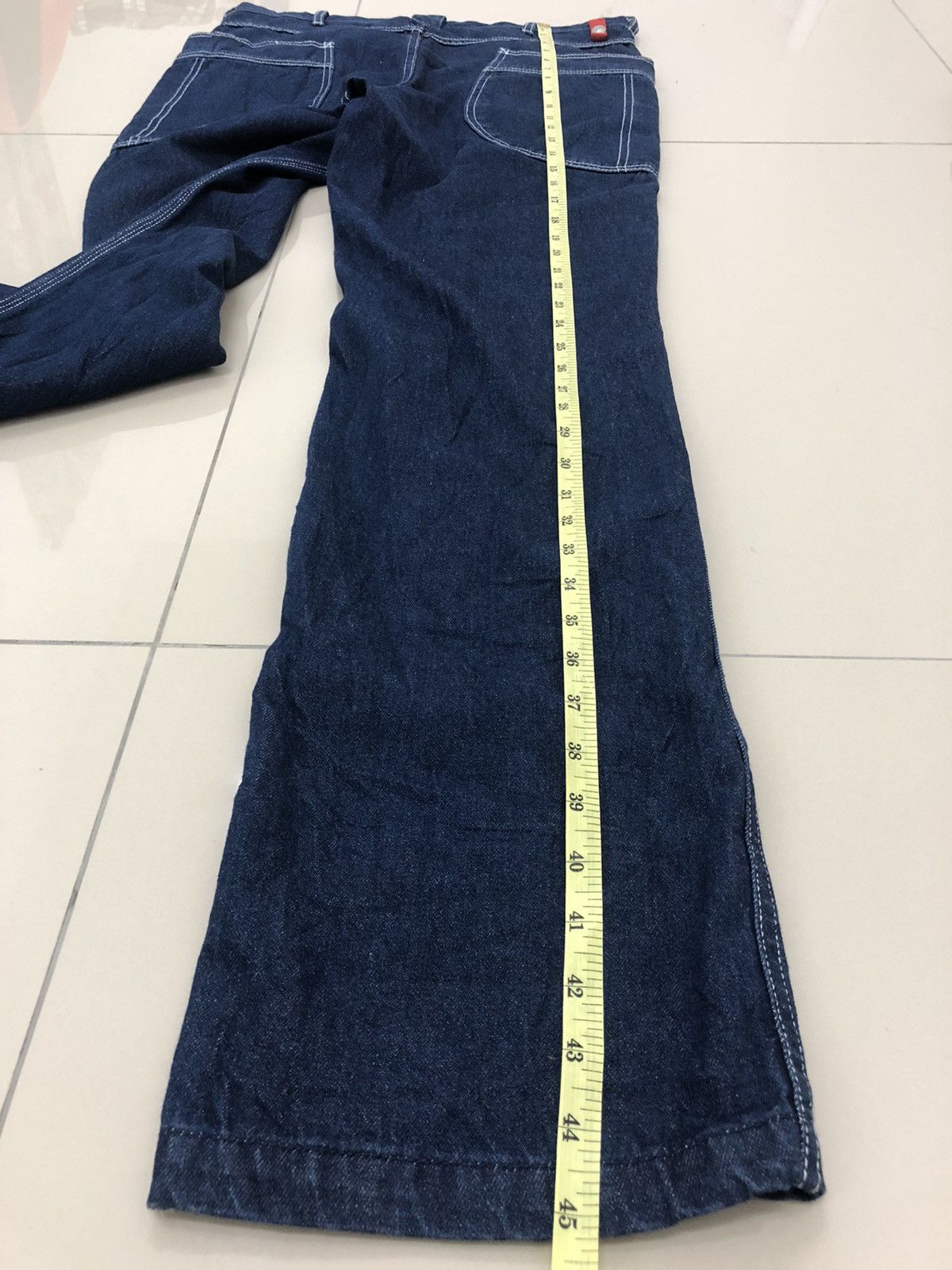 Chums Rare Vintage CHUMS Cargo Tactical Pocket Bondage Denim Pant Size US 32 / EU 48 - 14 Thumbnail