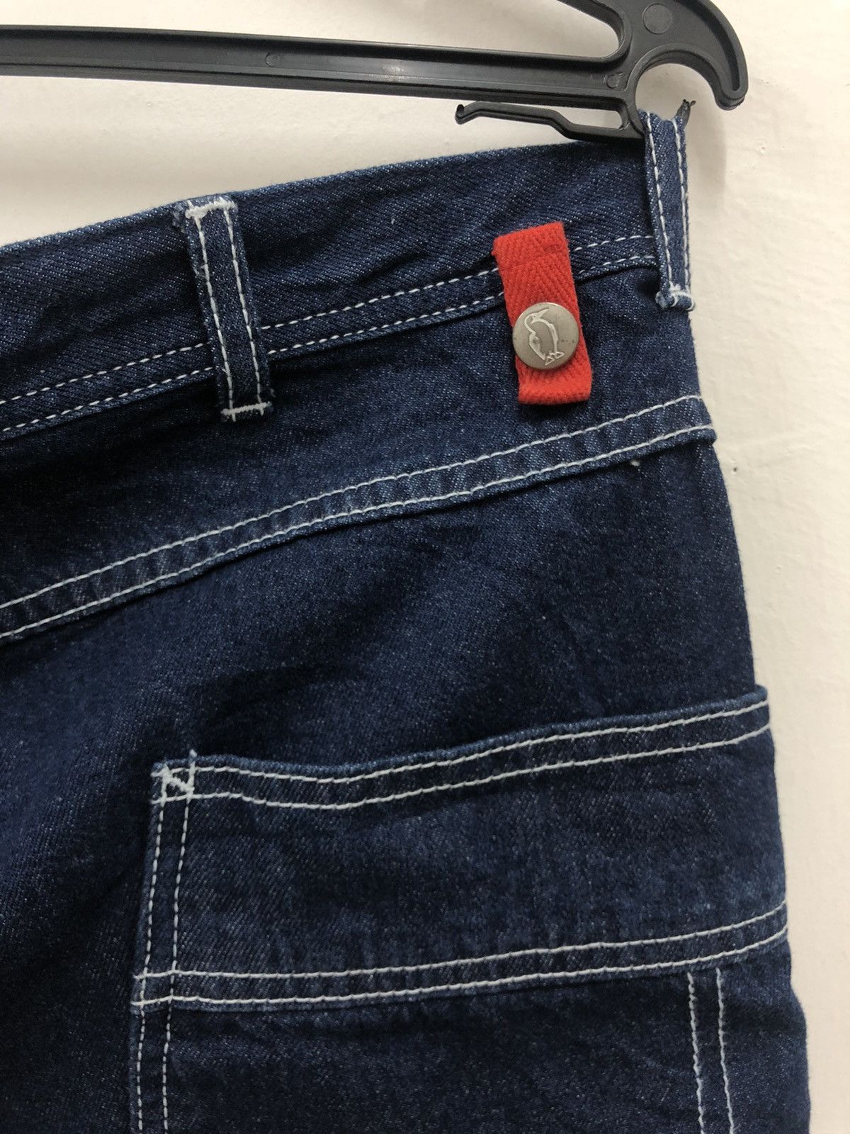 Chums Rare Vintage CHUMS Cargo Tactical Pocket Bondage Denim Pant Size US 32 / EU 48 - 11 Thumbnail