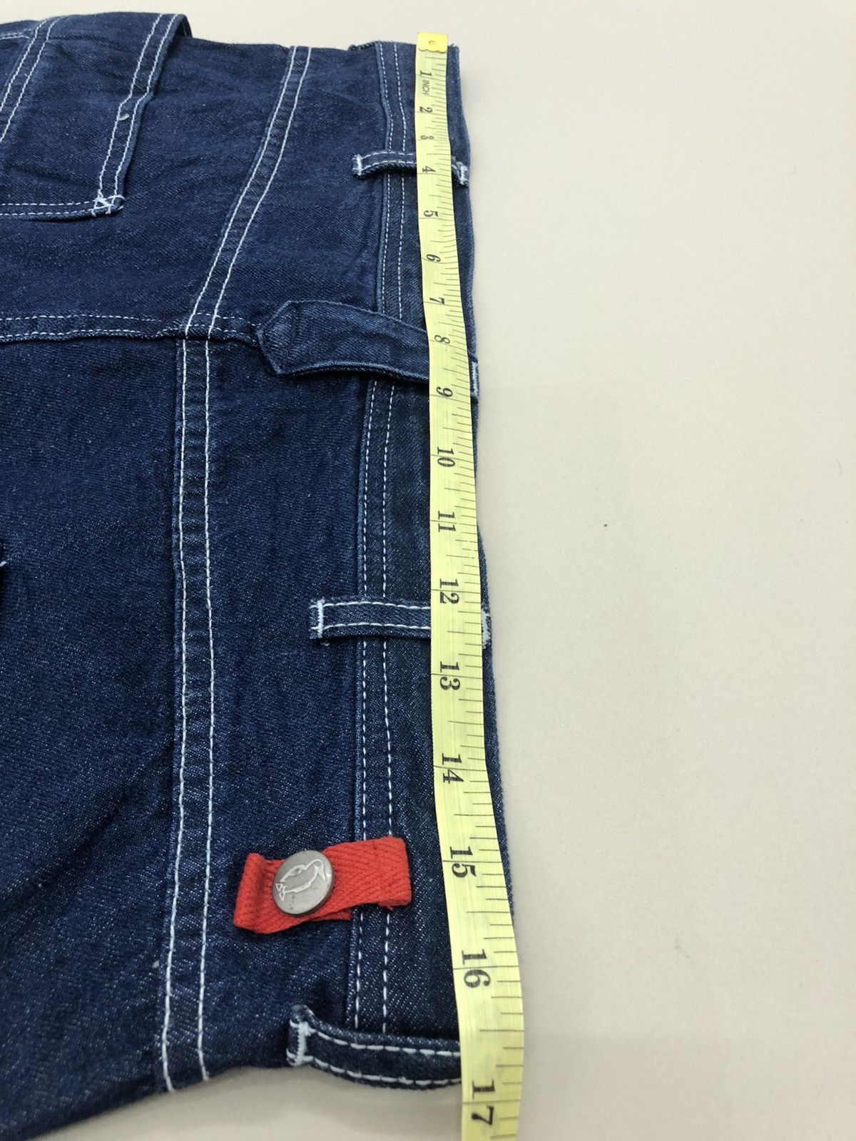 Chums Rare Vintage CHUMS Cargo Tactical Pocket Bondage Denim Pant Size US 32 / EU 48 - 13 Thumbnail