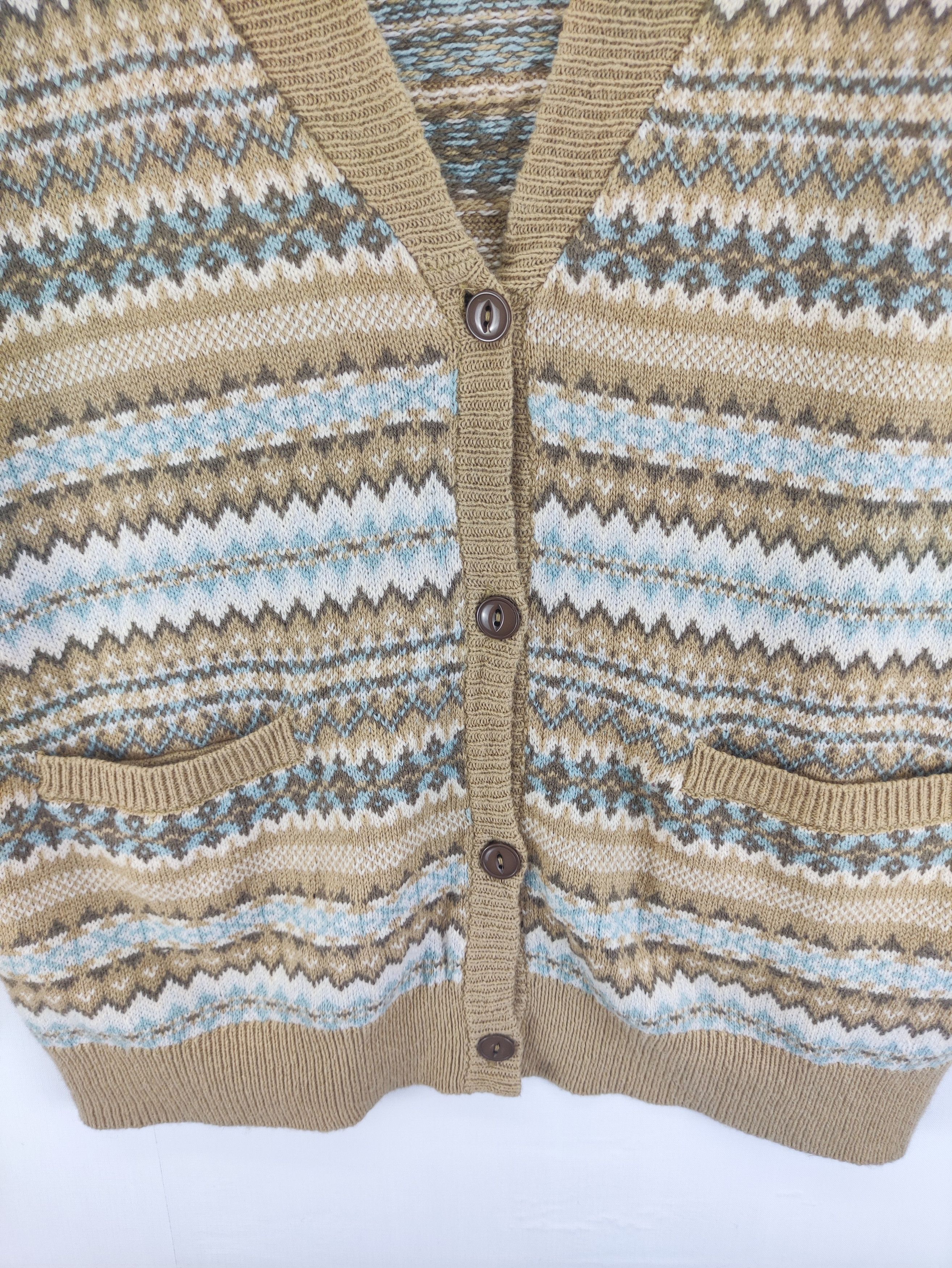 Japanese Brand Vintage Cardigan Knit Sweater Unbranded Size US M / EU 48-50 / 2 - 2 Thumbnail