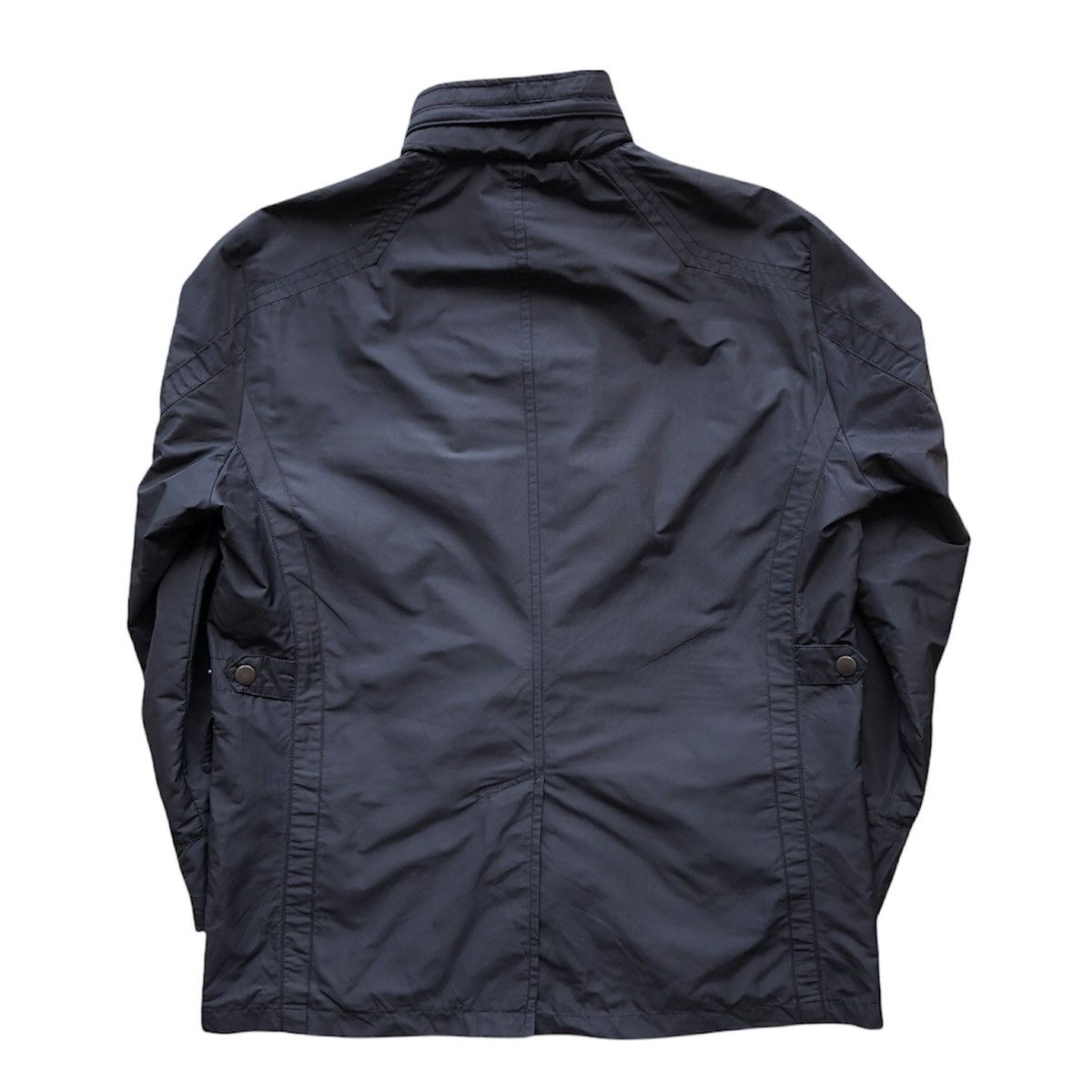Japanese Brand Vintage 90's Nylon Zipper Jacket By Playmole Size US M / EU 48-50 / 2 - 6 Thumbnail
