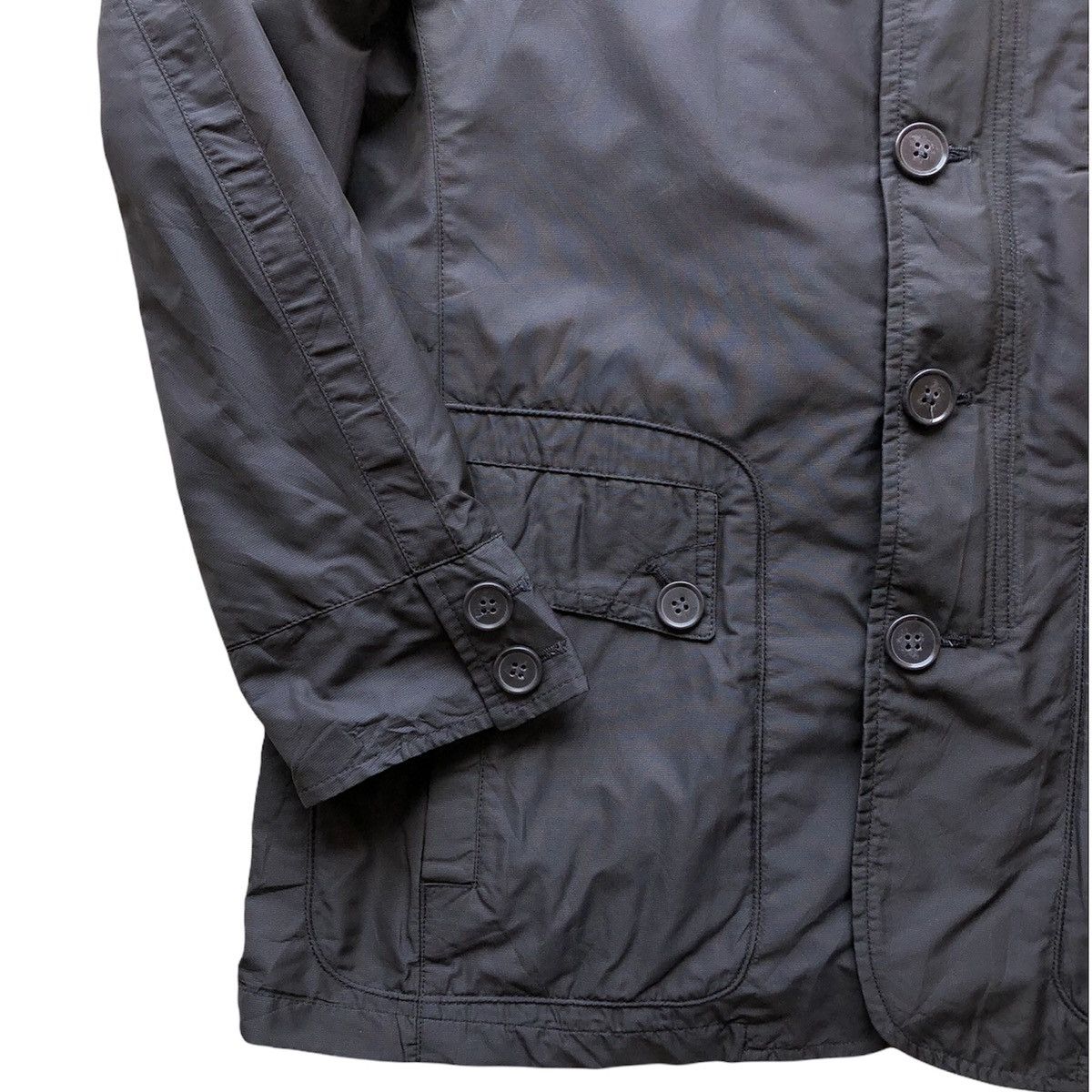 Japanese Brand Vintage 90's Nylon Zipper Jacket By Playmole Size US M / EU 48-50 / 2 - 4 Thumbnail
