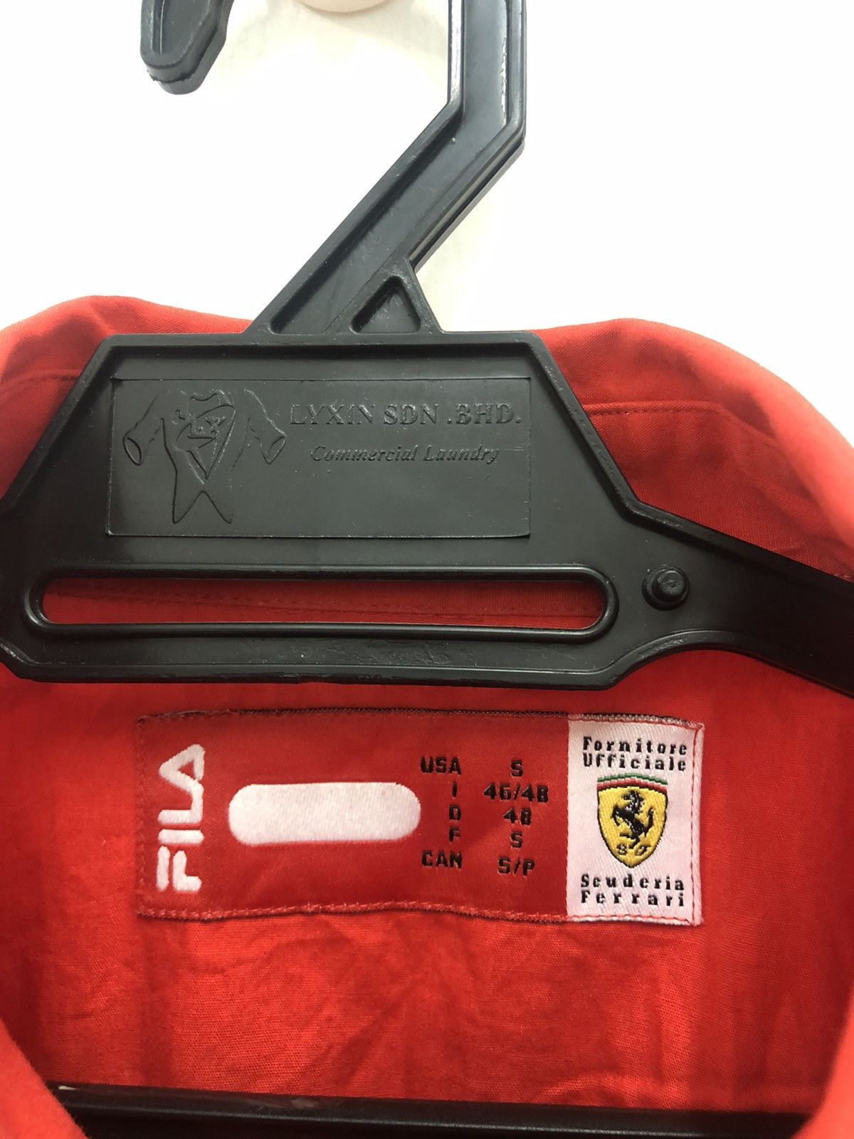 Ferrari Rare FILA x FERRARI x O Vodafone Formula One Racing Shirt Size US S / EU 44-46 / 1 - 5 Thumbnail