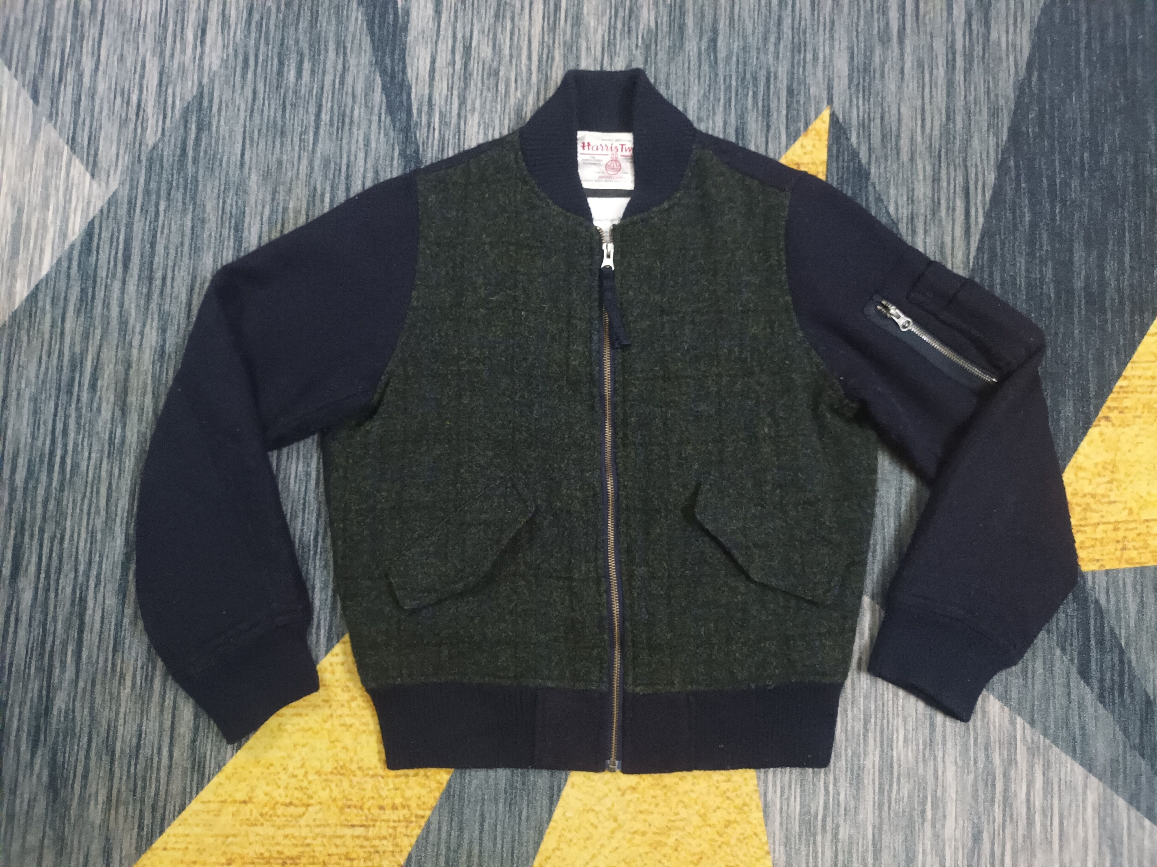 Harris Tweed × Japanese Brand 🔥 HARRIS TWEED X SEVENDAYS SUNDAY ZIPPER JACKET 🔥 Size US M / EU 48-50 / 2 - 1 Thumbnail