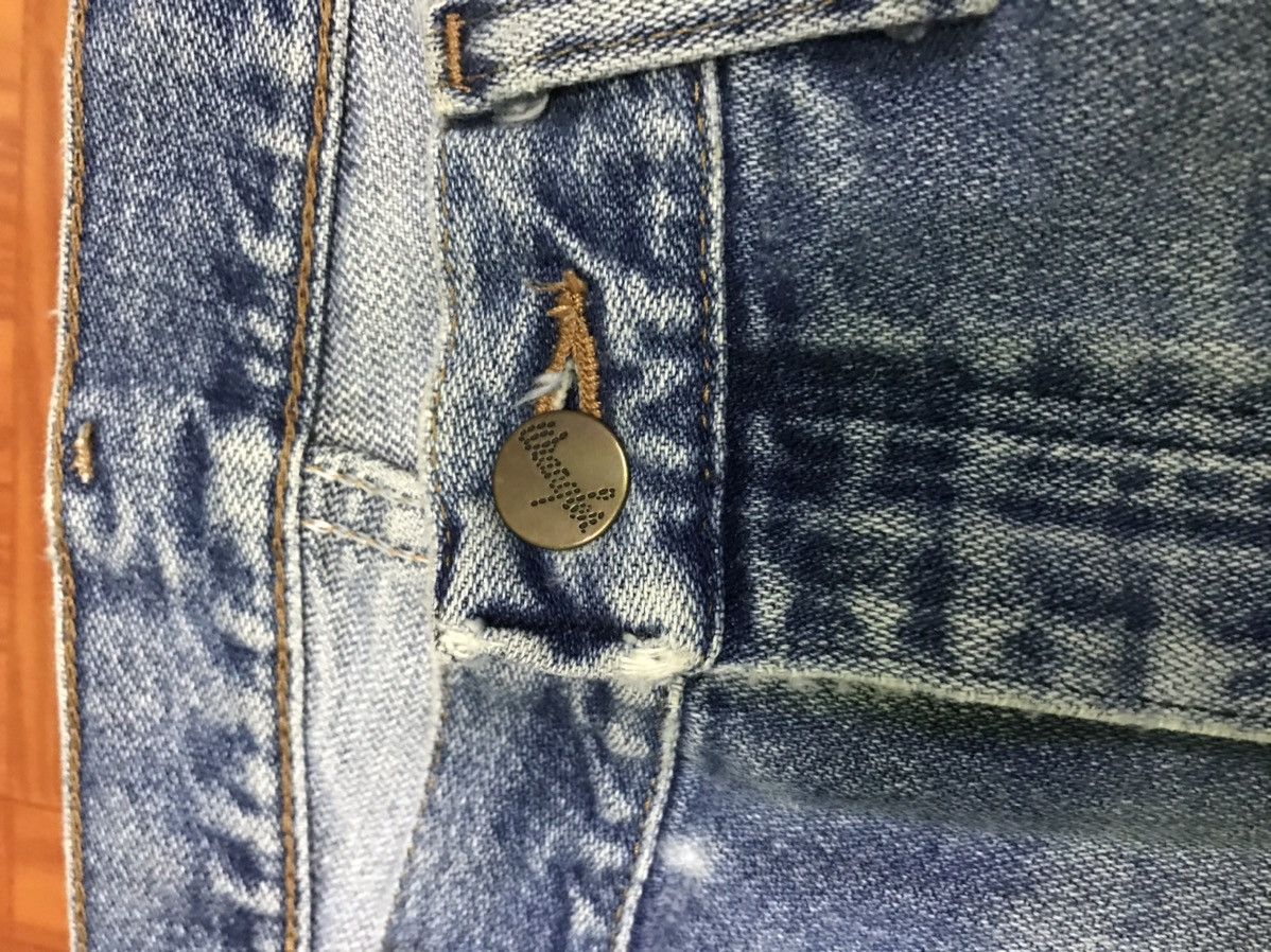 Wrangler “Vintage Distressed Blue Jeans – Heavy Wear & Tear,l Size US 30 / EU 46 - 4 Thumbnail