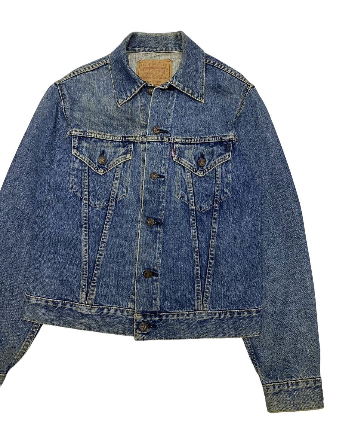 Junya Watanabe × Levi's 🔥VINTAGE LEVIS BIG E JAPAN DENIM TRUCKER JACKET Size US S / EU 44-46 / 1 - 7 Thumbnail