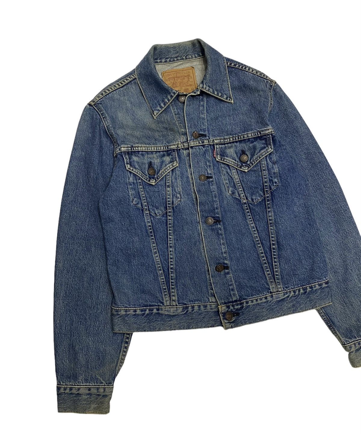 Junya Watanabe × Levi's 🔥VINTAGE LEVIS BIG E JAPAN DENIM TRUCKER JACKET Size US S / EU 44-46 / 1 - 6 Thumbnail