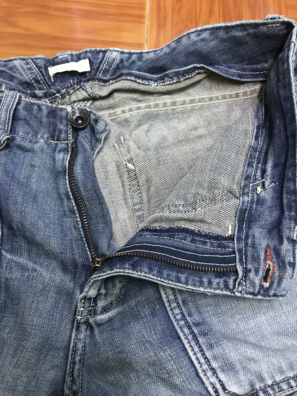 Gap Vintage Workwear Carpenter Jeans – Light Wash, Relaxed Fit Size US 34 / EU 50 - 14 Thumbnail