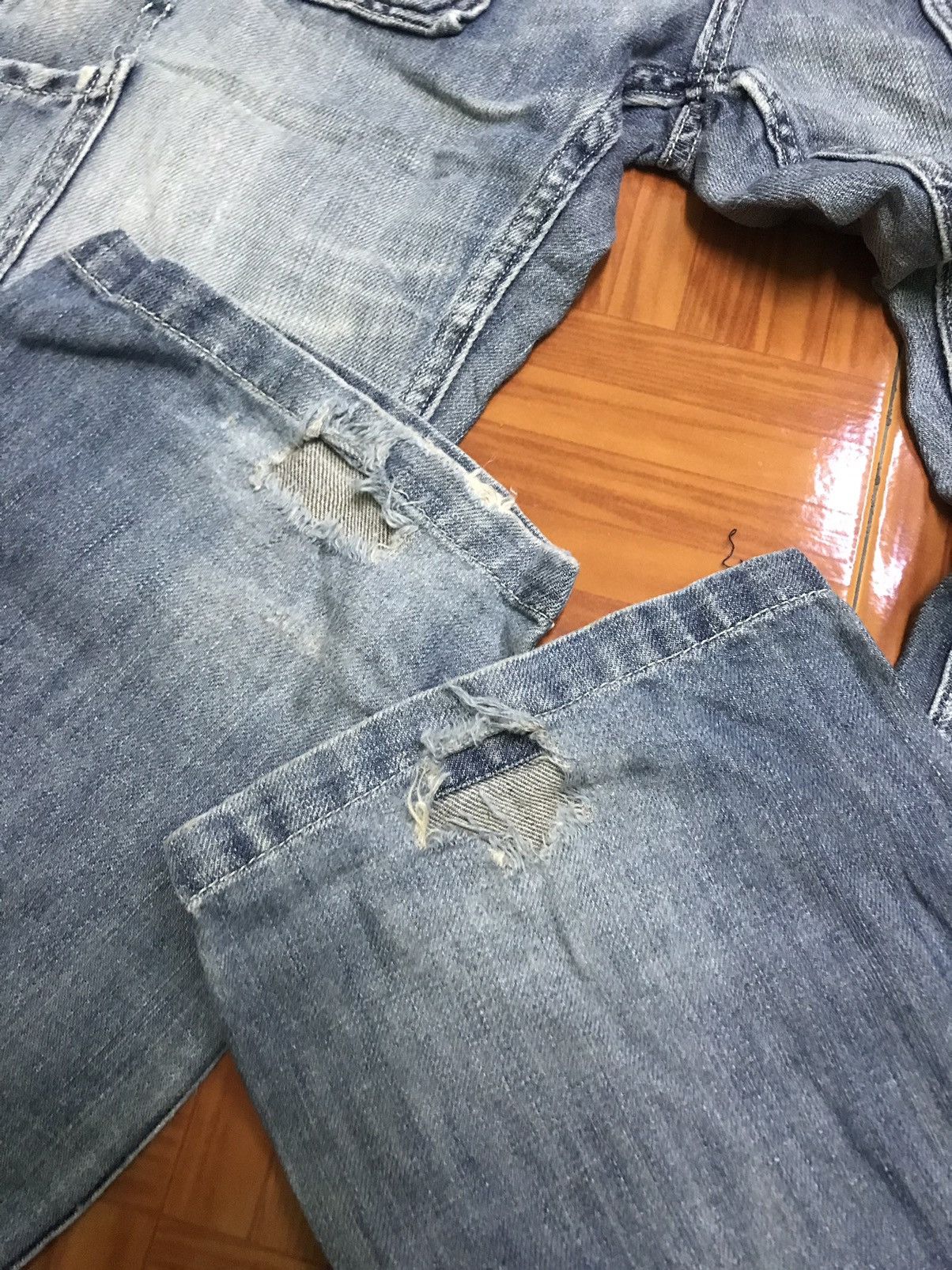 Gap Vintage Workwear Carpenter Jeans – Light Wash, Relaxed Fit Size US 34 / EU 50 - 15 Thumbnail