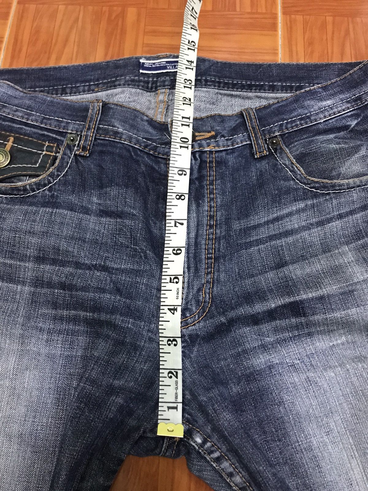 Japanese Brand real jeans villand Size US 35 - 13 Thumbnail