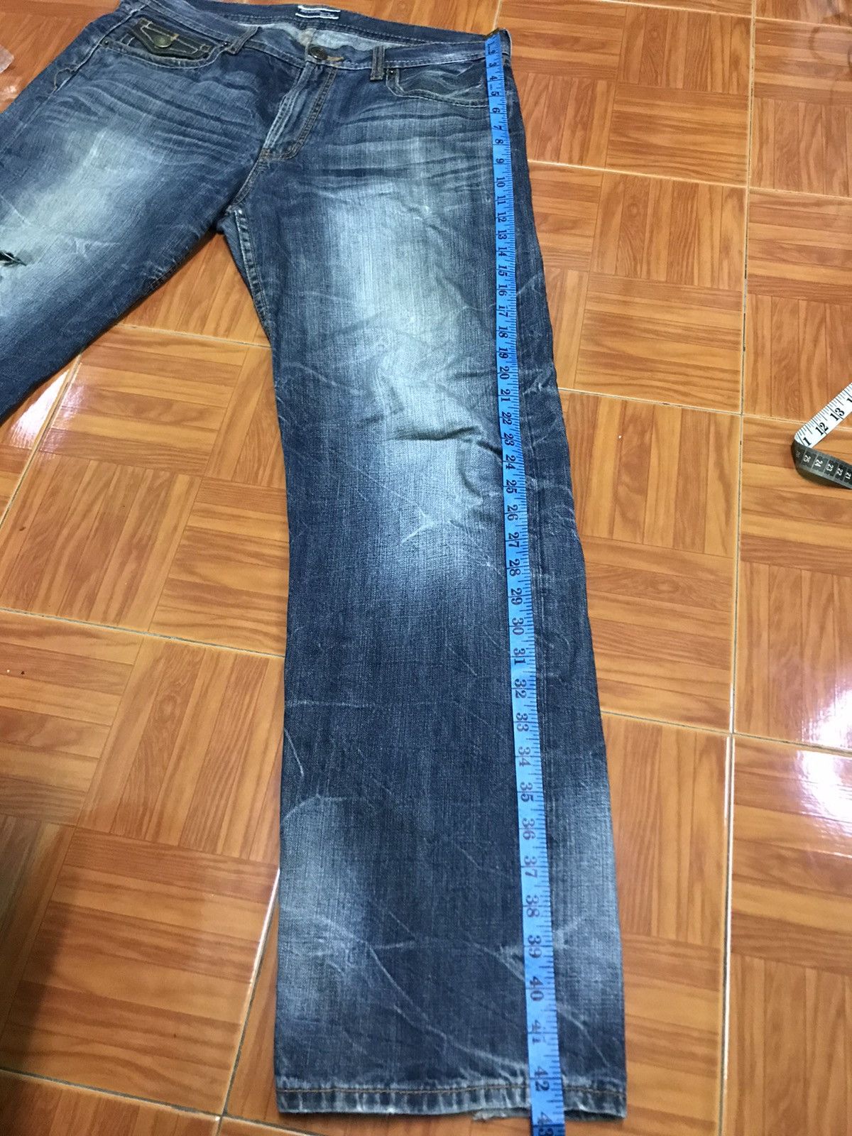 Japanese Brand real jeans villand Size US 35 - 14 Thumbnail