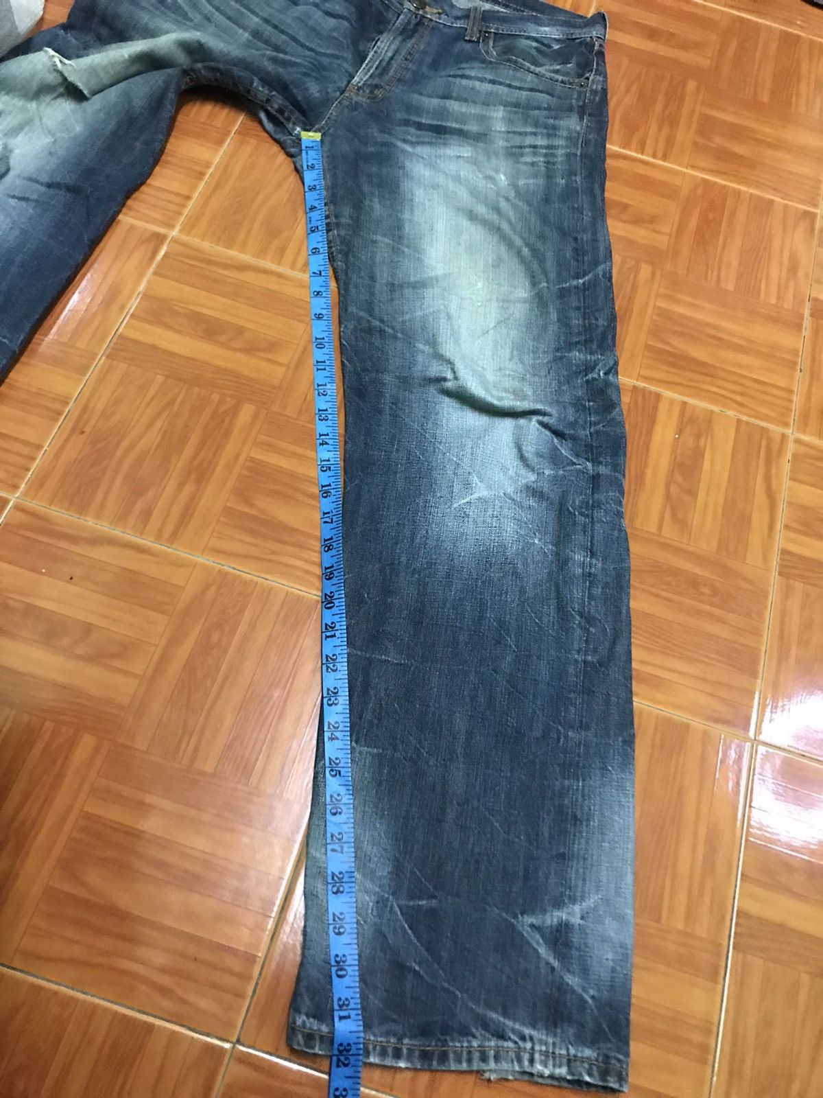 Japanese Brand real jeans villand Size US 35 - 15 Thumbnail