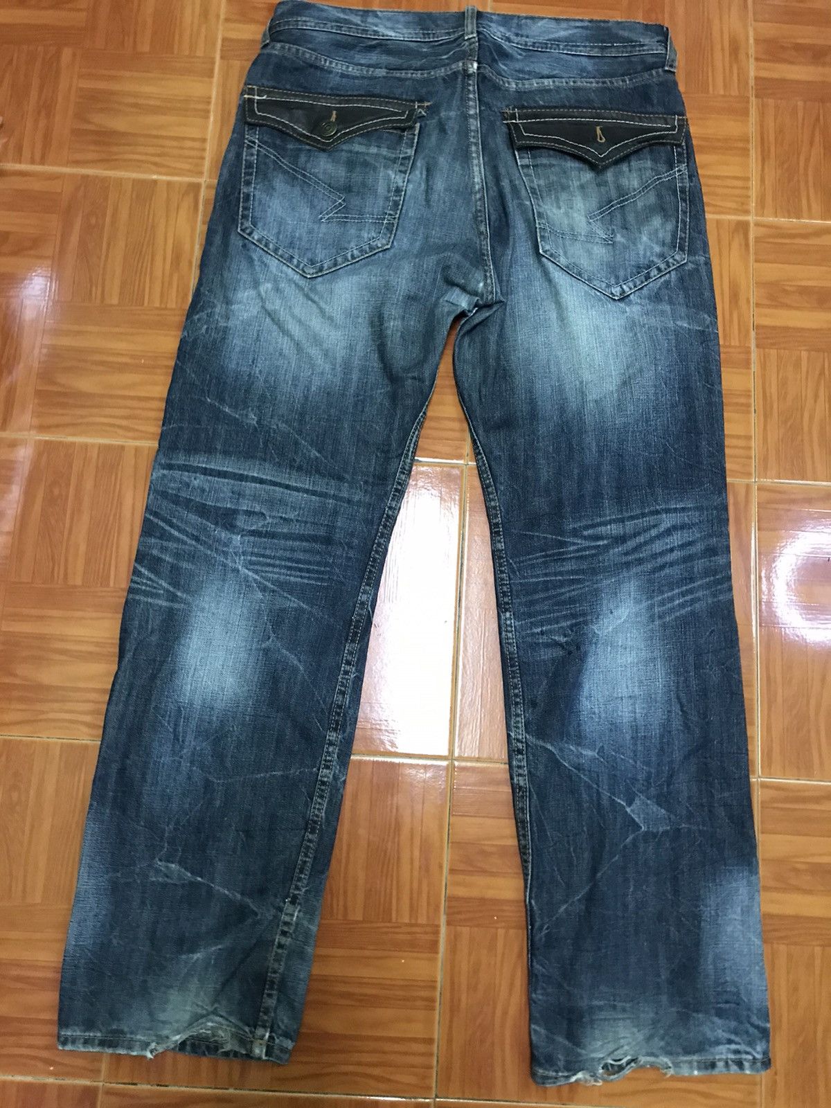 Japanese Brand real jeans villand Size US 35 - 2 Thumbnail