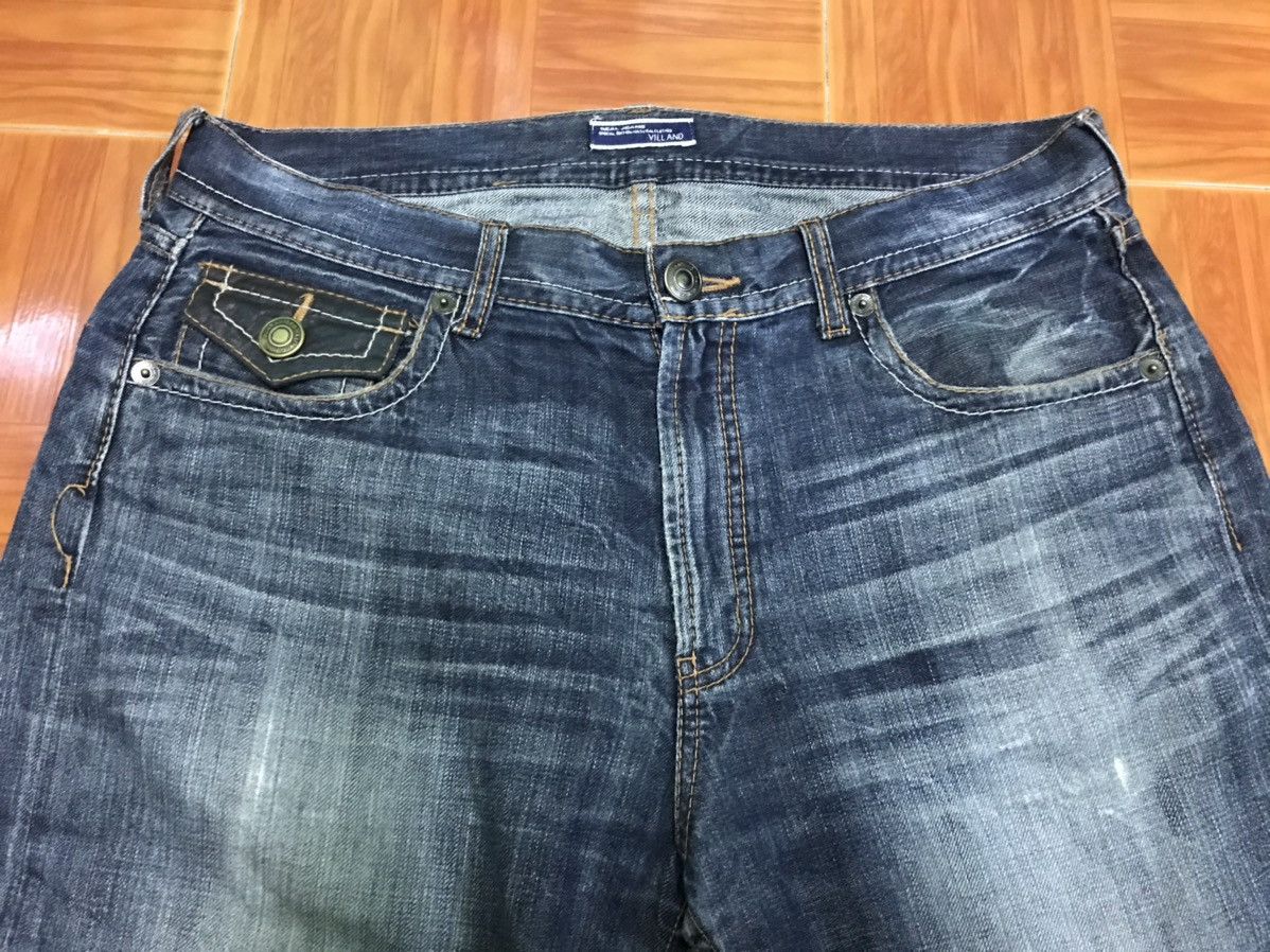 Japanese Brand real jeans villand Size US 35 - 3 Thumbnail