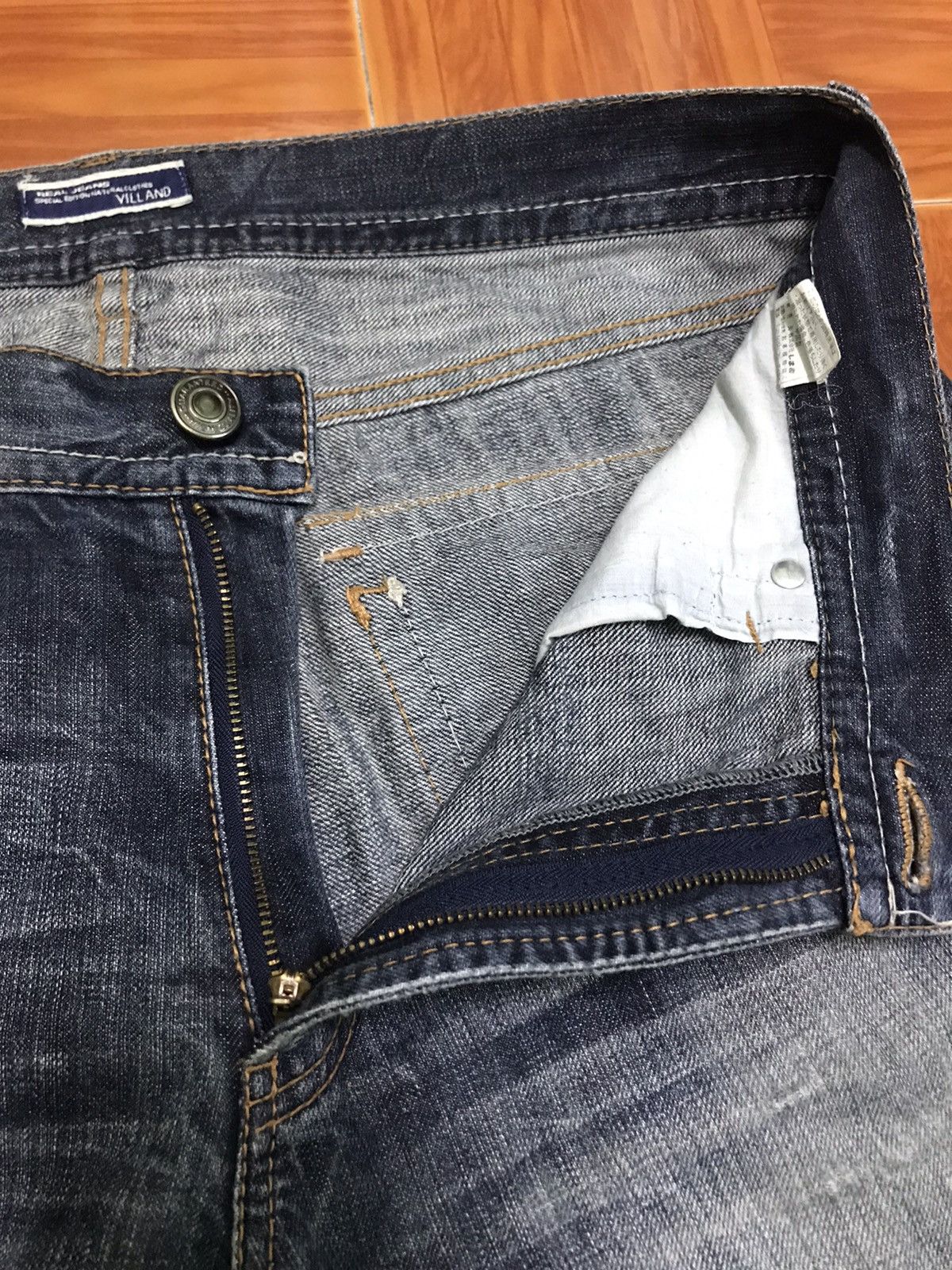Japanese Brand real jeans villand Size US 35 - 6 Thumbnail