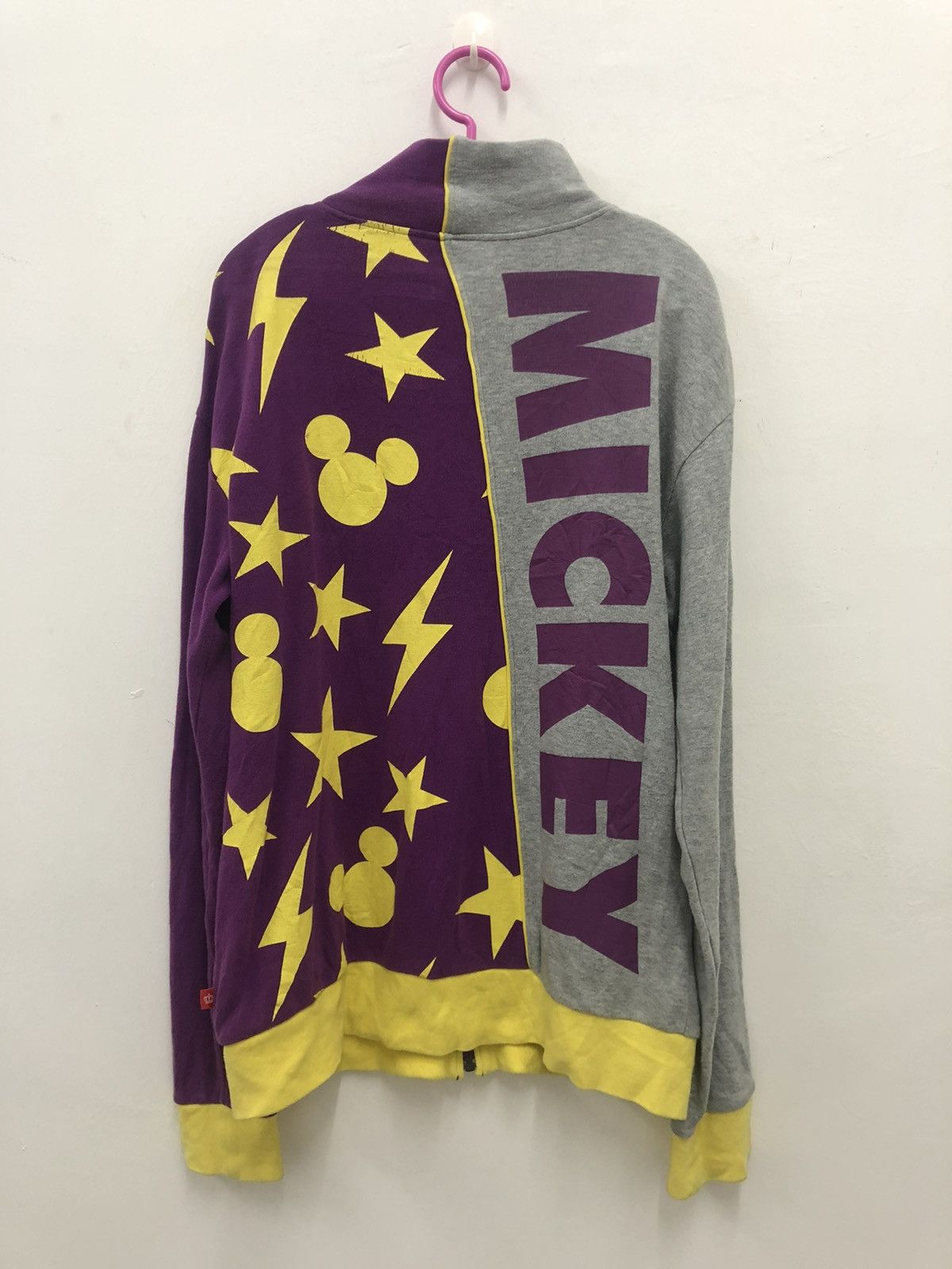 Disney × Number (N)ine Rare BABY DOLL X MICKEY Disney Multi Cross Colour Sweater Size US M / EU 48-50 / 2 - 6 Thumbnail