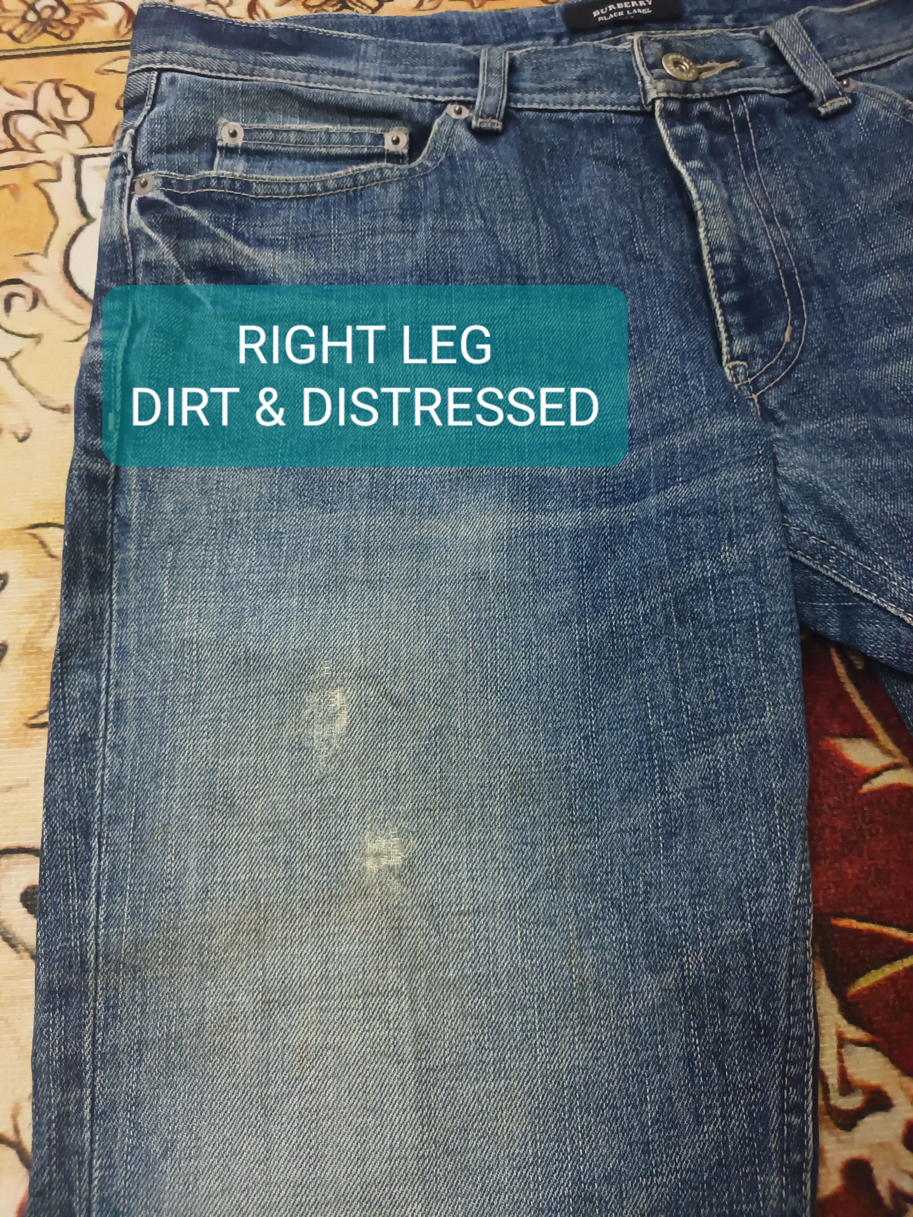 Burberry 🔥 Burberry Black Label Denim Pants 🔥 Size US 34 / EU 50 - 18 Thumbnail
