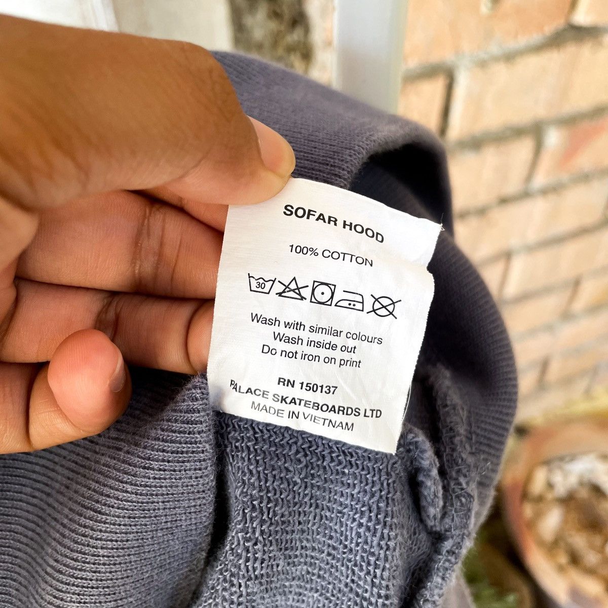 Palace Palace Skateboards Sofar Hoodie - Soft Blue Size US M / EU 48-50 / 2 - 6 Thumbnail