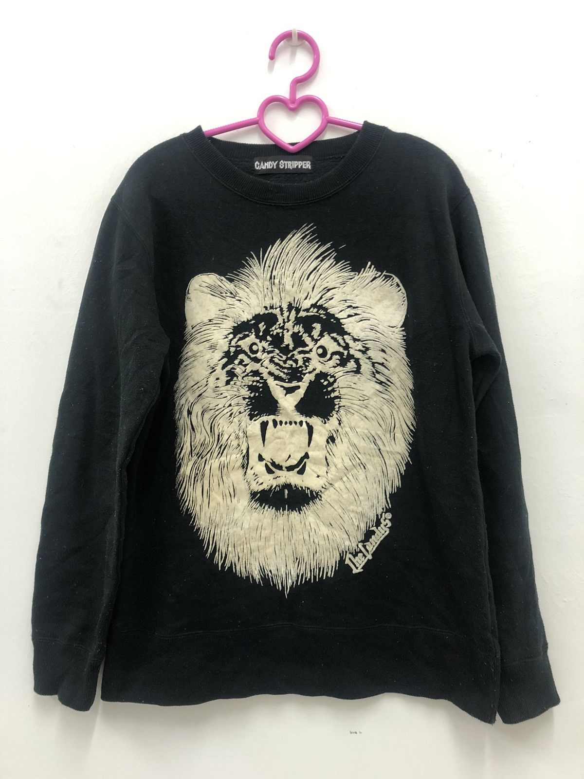 If Six Was Nine Rare CANDY STRIPPER Japan Spell Out Big Logo Sweatshirt Size US M / EU 48-50 / 2 - 1 Thumbnail