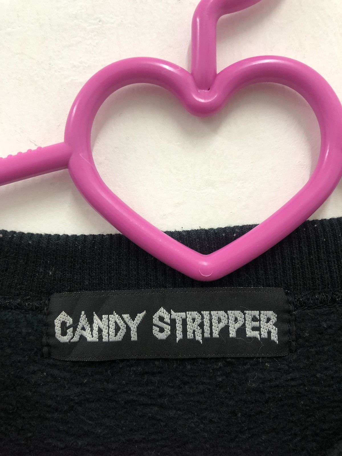 If Six Was Nine Rare CANDY STRIPPER Japan Spell Out Big Logo Sweatshirt Size US M / EU 48-50 / 2 - 2 Thumbnail