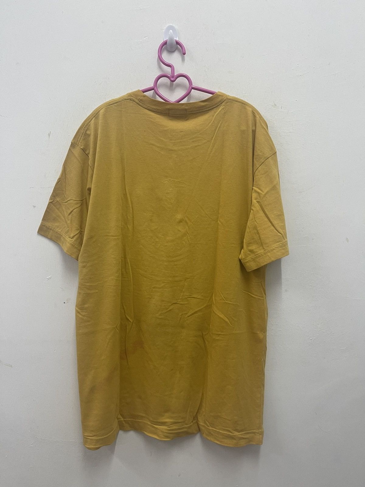 Trussardi Rare Vintage TRUSSARDI Spell Out Big Logo Gold Sewn Shirt Size US M / EU 48-50 / 2 - 5 Thumbnail