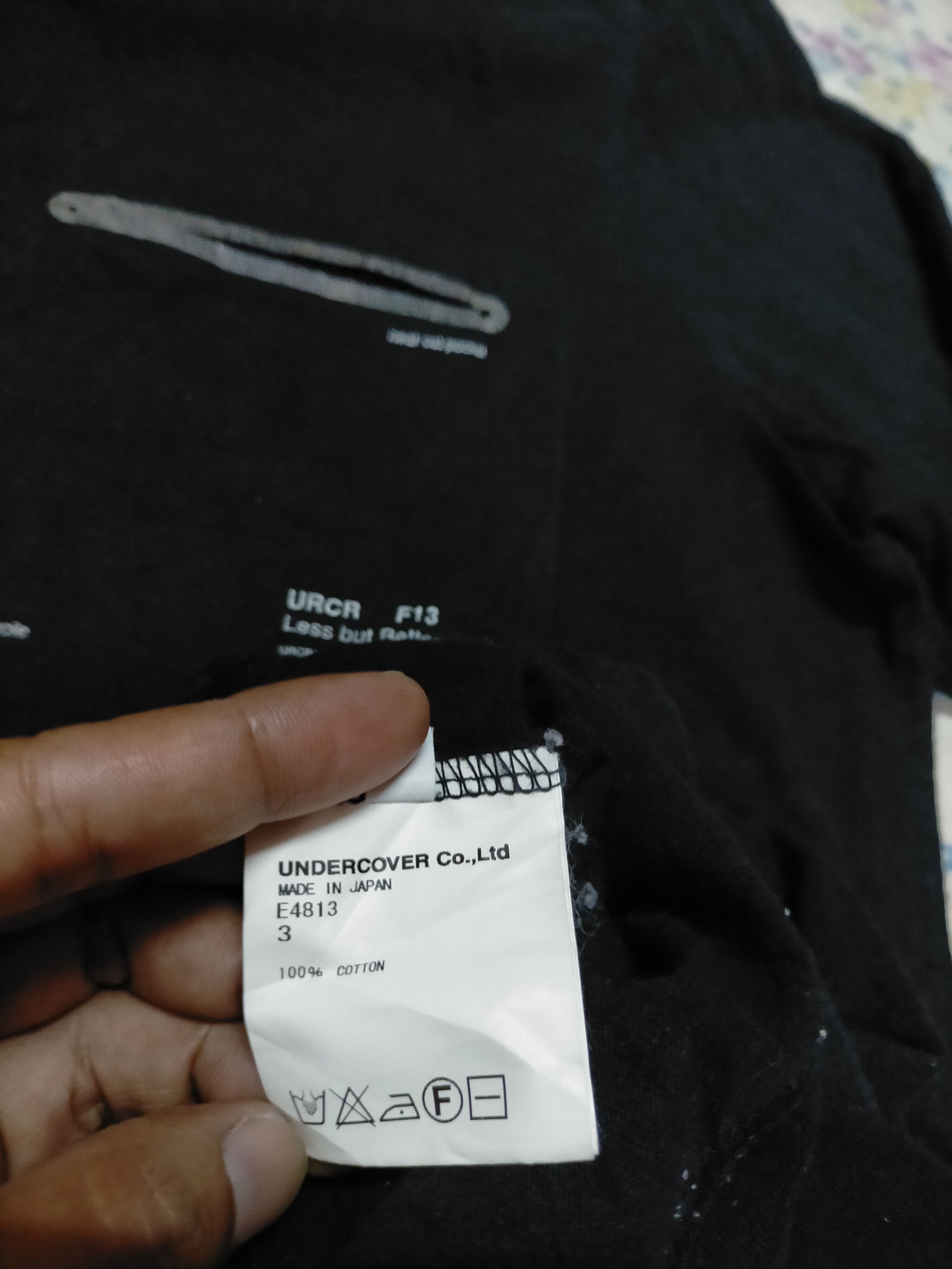 Undercover Undercover Long sleeve pocket tee Size US L / EU 52-54 / 3 - 12 Thumbnail